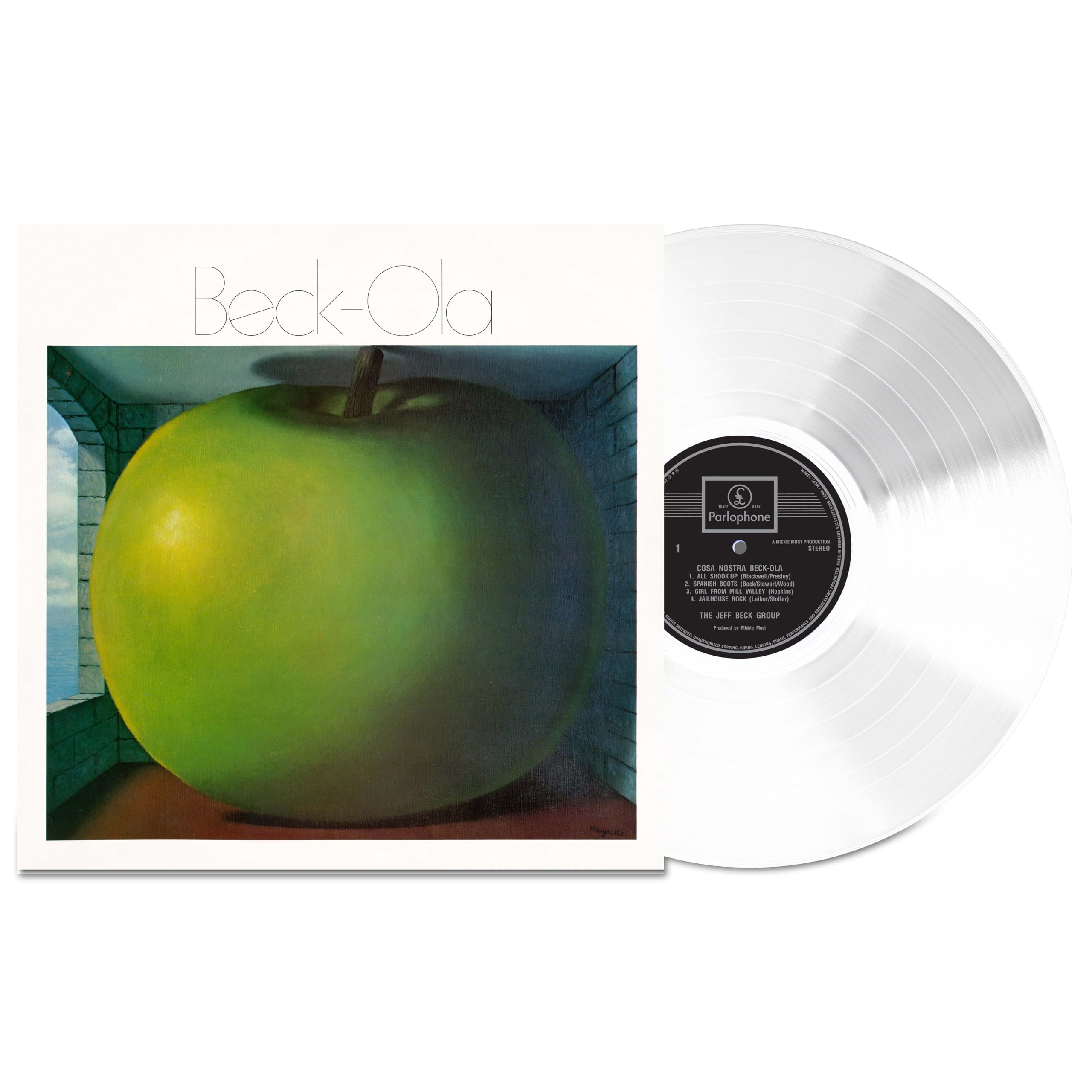 Parlophone Beck-Ola Limited Edition White Vinyl LP 1