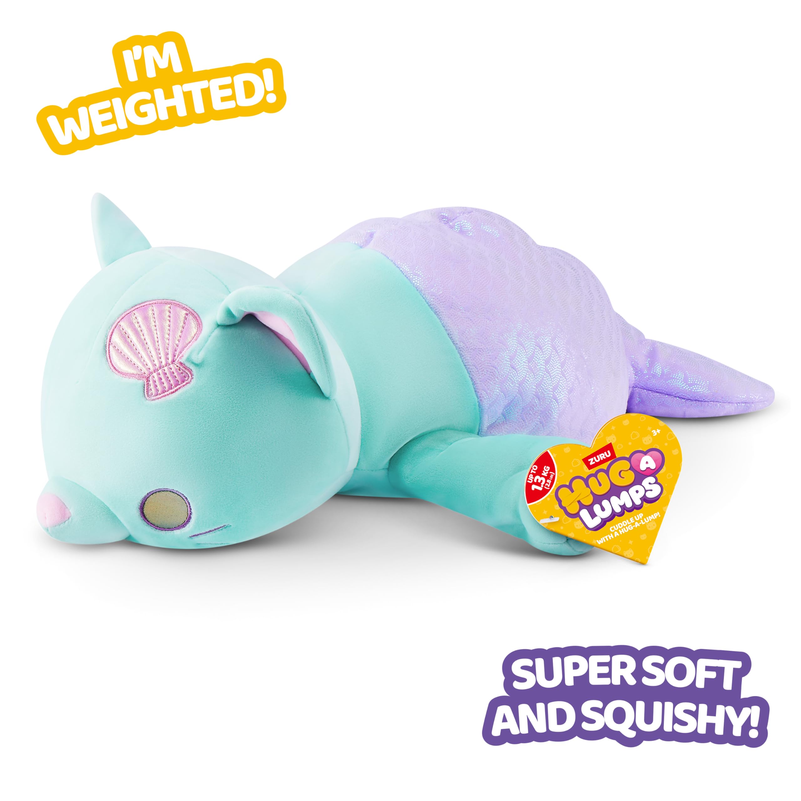 Hug-A-Lumps Kitty Collection Myrtle Medium Weighted Plush - 1.5kg | Polyester | Unisex Children 3