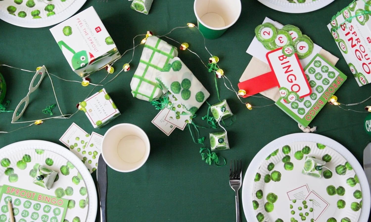 Talking Tables Christmas Sprout Bingo Game | Festive Family Board Game for Kids & Adults 4