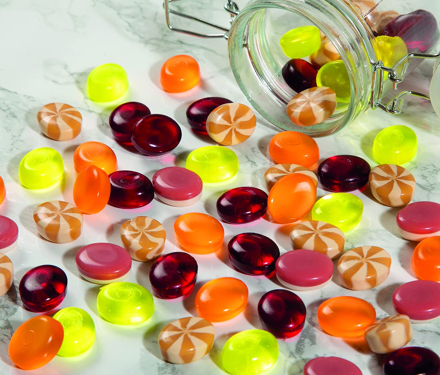 Sula Rhubarb and Custard Sugar-Free Boiled Sweets (42 g, Pack of 14) 4