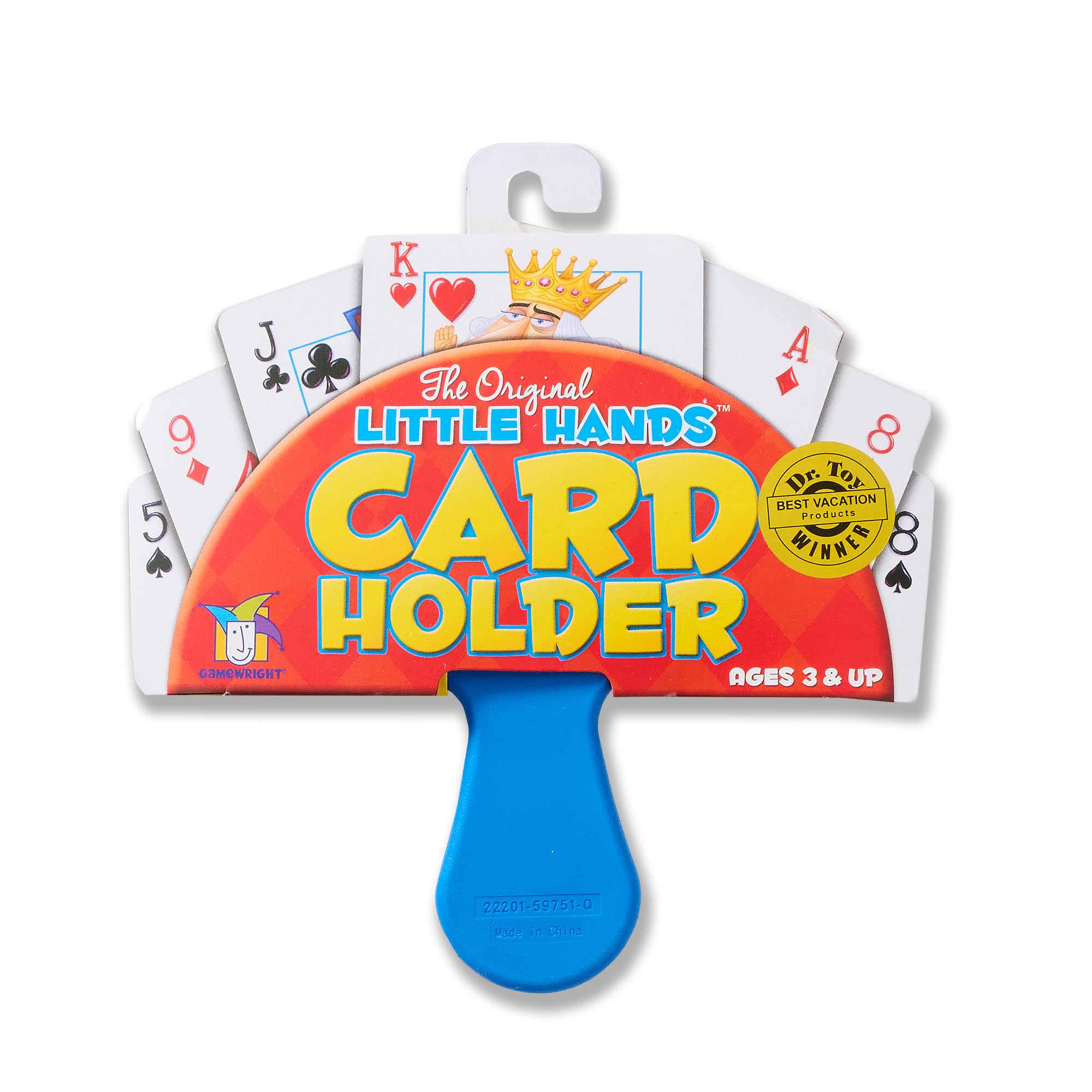 Gamewright | Little Hands Card Holder | Card Game Accessory | Ages 3+ | 1 Player 1