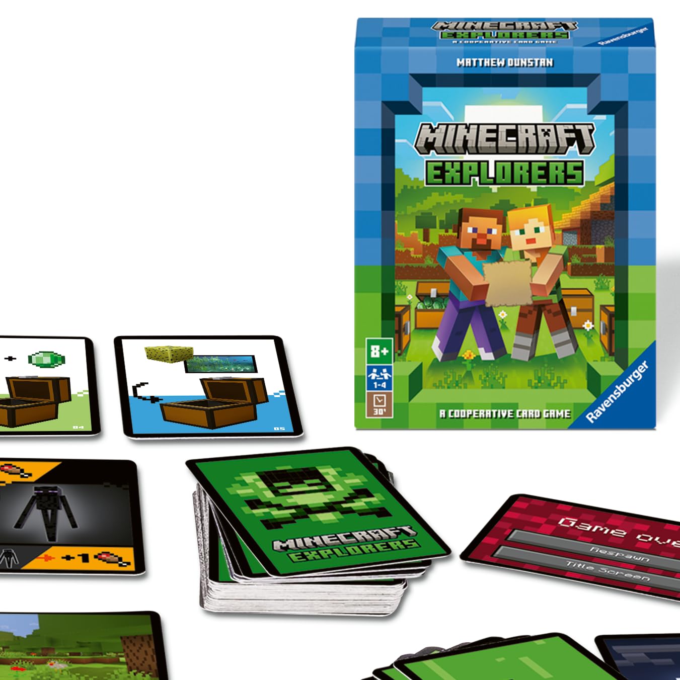Ravensburger Minecraft Explorers Cooperative Strategy Card Game 21580 4