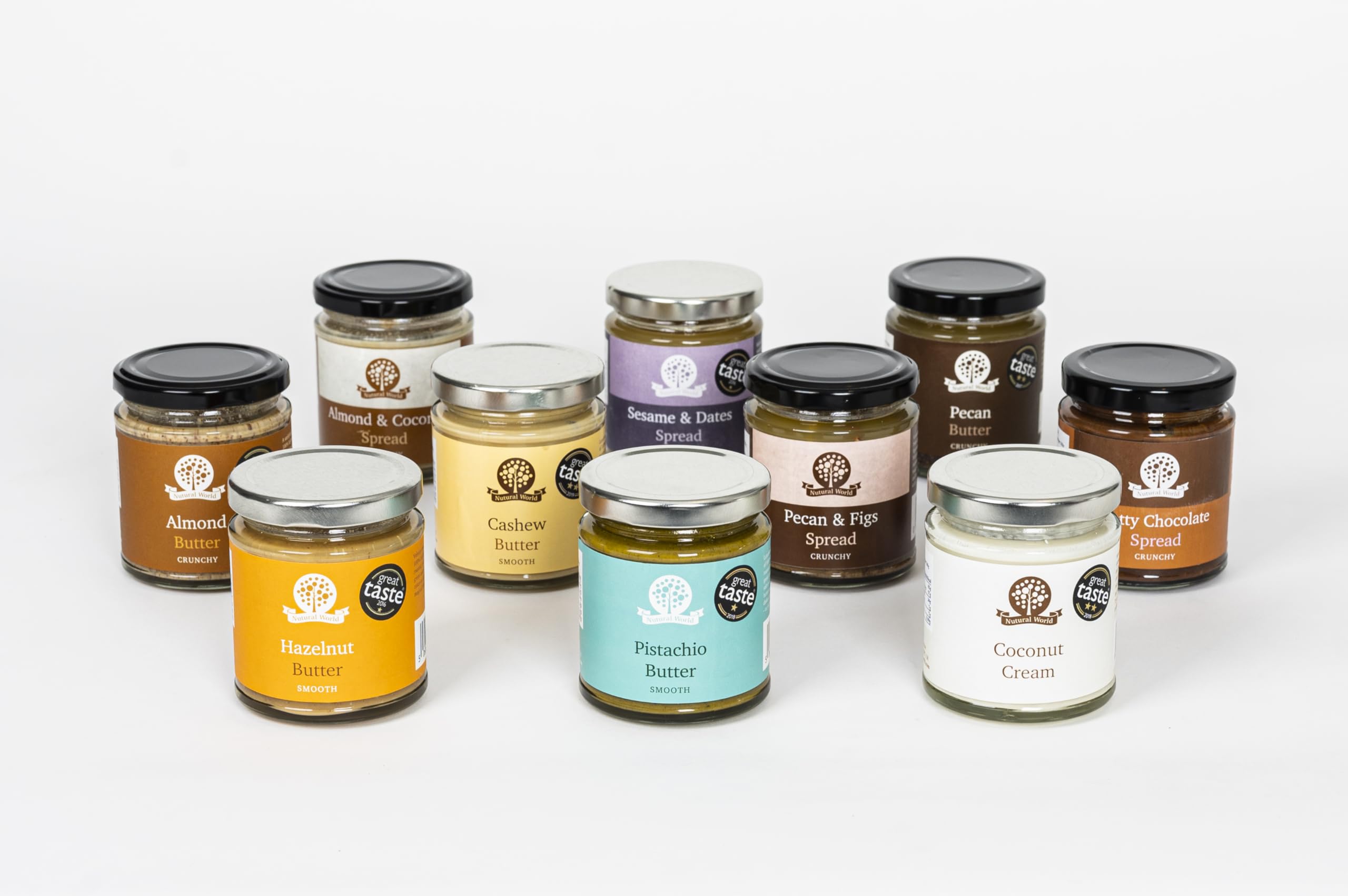 Nutural World - Smooth Hazelnut Butter (170g) - 100% Pure Single Ingredient