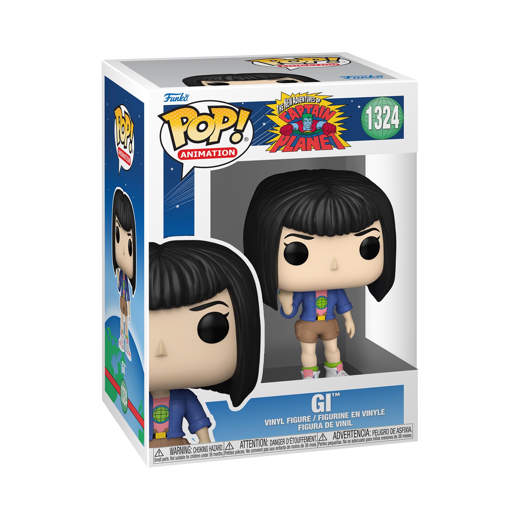 Funko Captain Planet and the Planeteers Gi Chibi Vinyl Figure - 3.75 Inch Collectible
