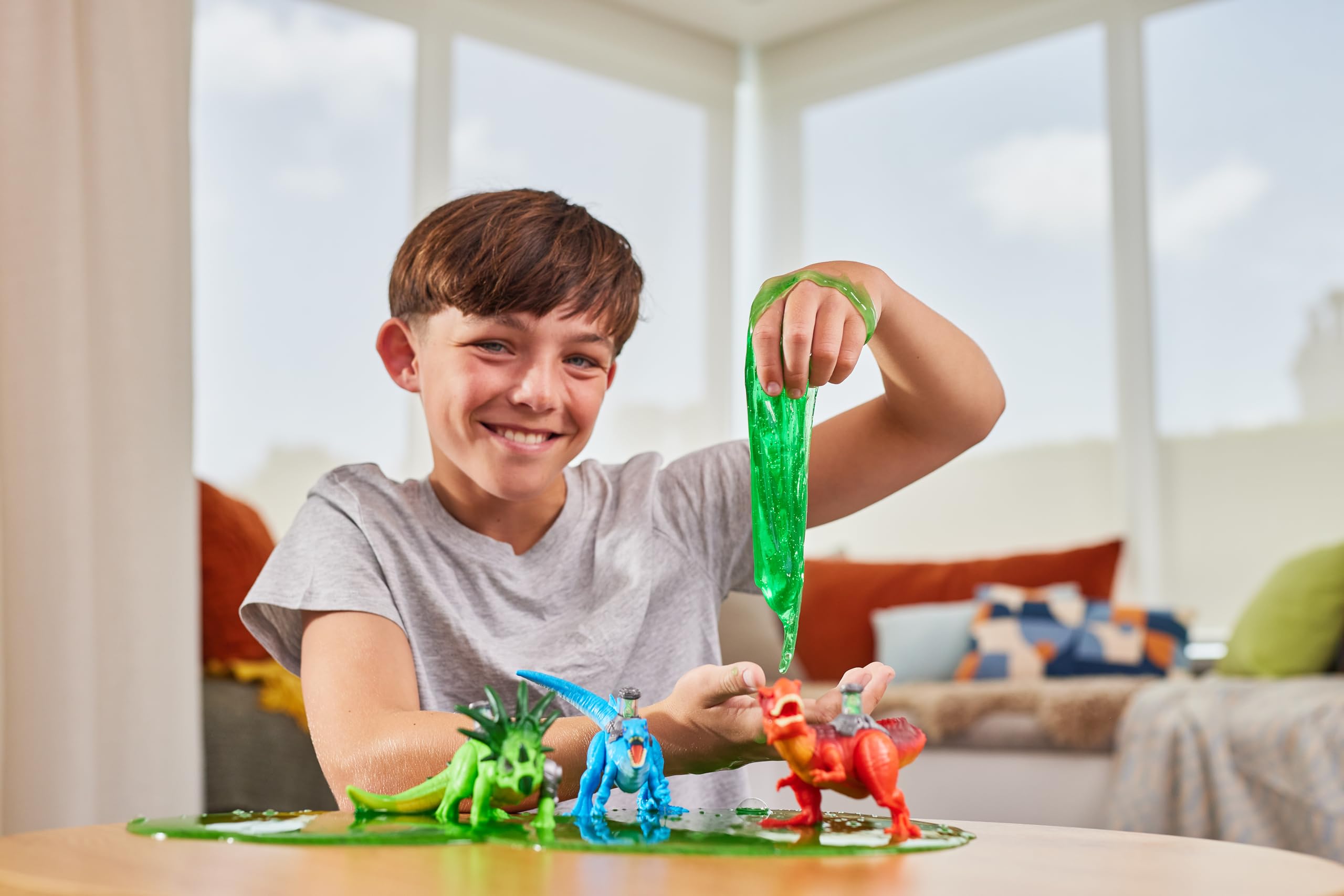 Robo Alive Robo Alive Dino DNA Styracosaur - Light-Up DNA Helix Spine | Ages 3+ 6