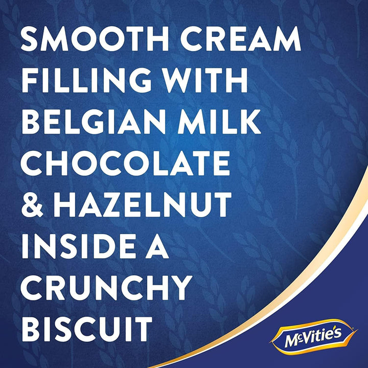 McVitie's Blissfuls Belgian Milk Chocolate and Hazelnut Biscuits 172g
