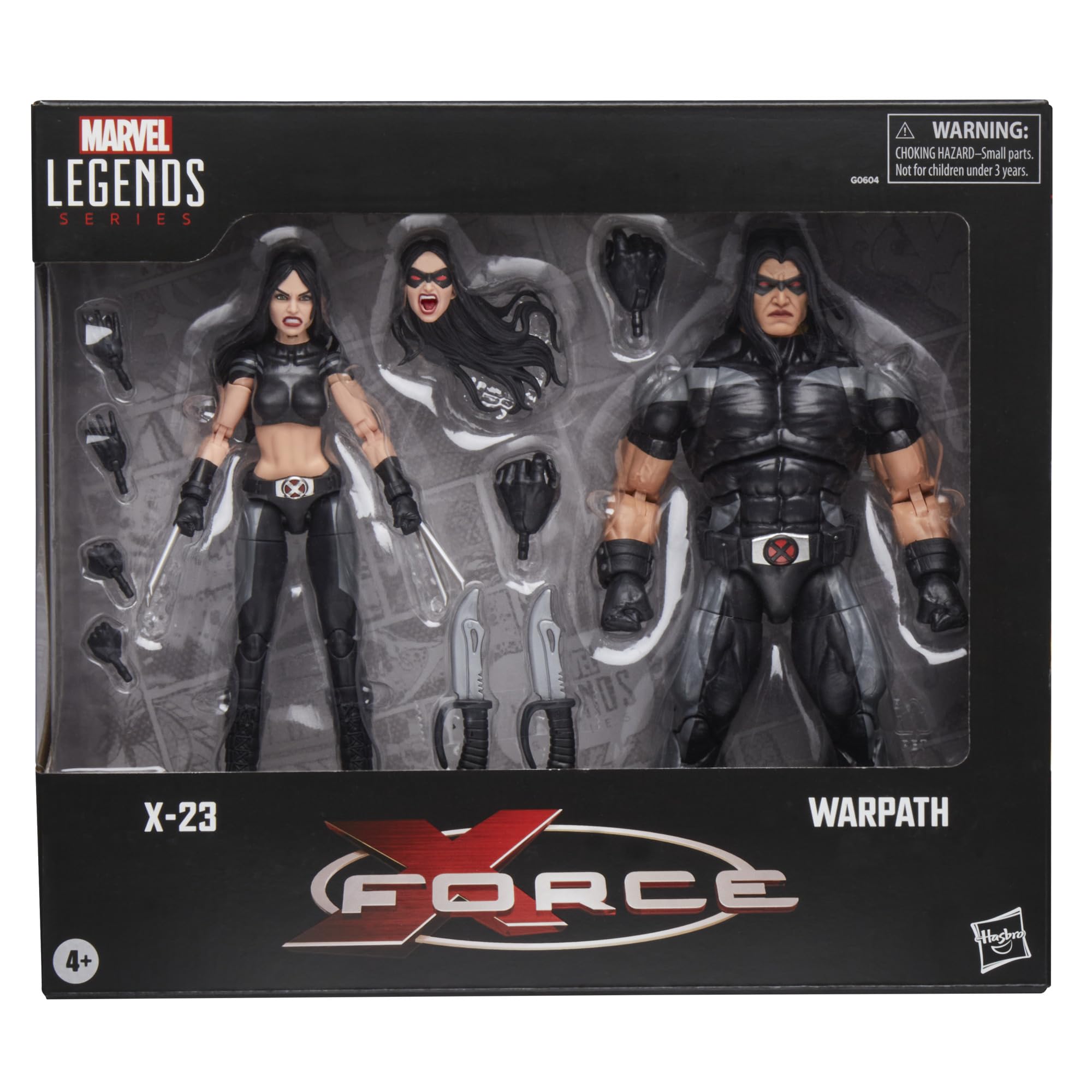 Hasbro Marvel Legends Series X-23 & Warpath Two-Pack Action Figures 4