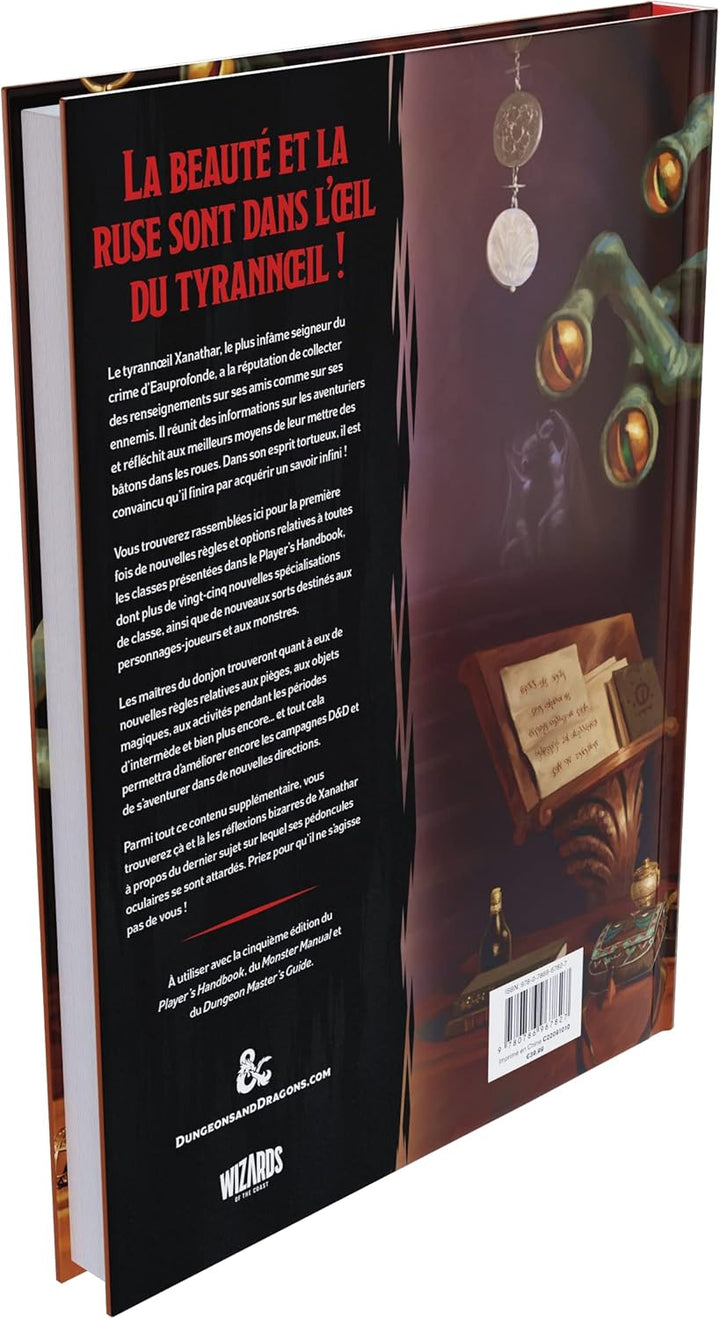 WIZARD OF THE COAST Dungeons & Dragons Le Guide Complet de Xanathar - 5th Edition Expansion for Ages 12+ [FRENCH]