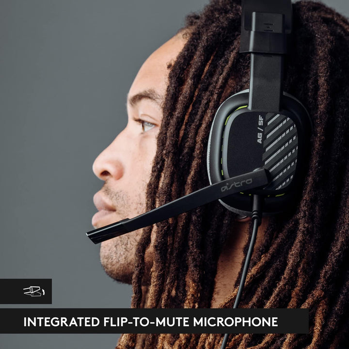ASTRO A10 Gaming Headset Gen 2 - Wired Over-Ear Headset for Xbox, PS, PC with Flip-to-Mute Mic