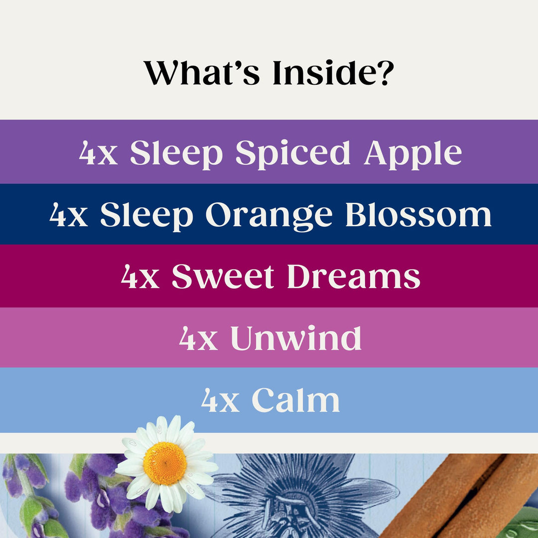 Twinings Wind Down Collection - Herbal Tea Selection for Sleep, Calm & Relaxation