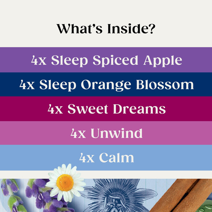 Twinings Wind Down Collection - Herbal Tea Selection for Sleep, Calm & Relaxation