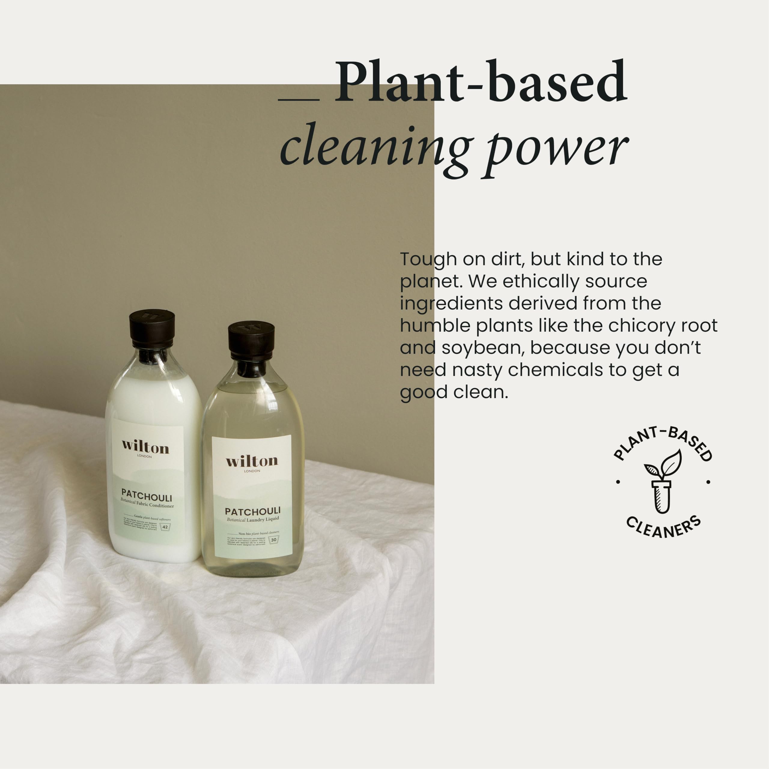 Wilton London Eco-Friendly Patchouli Laundry Liquid (1.09 kg, 28 Washes) 11