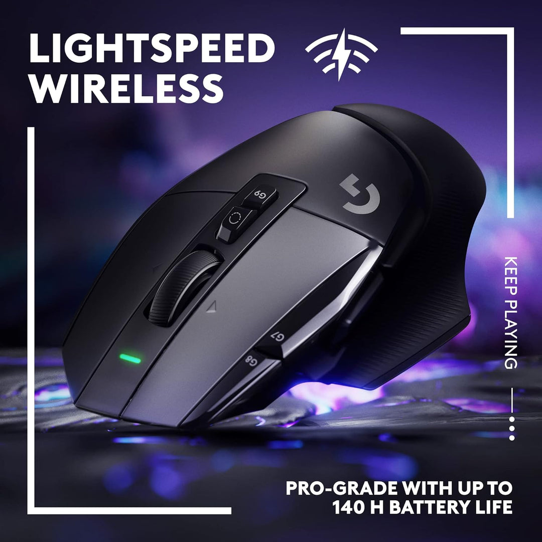Logitech G G502 X LIGHTSPEED Wireless Gaming Mouse - Black