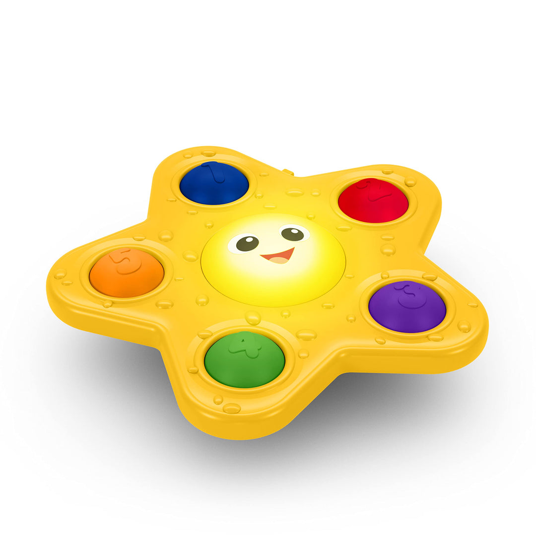 Baby Einstein Ocean Explorers Pop & Glow Starfish Light Up Sensory Popper Toy, f