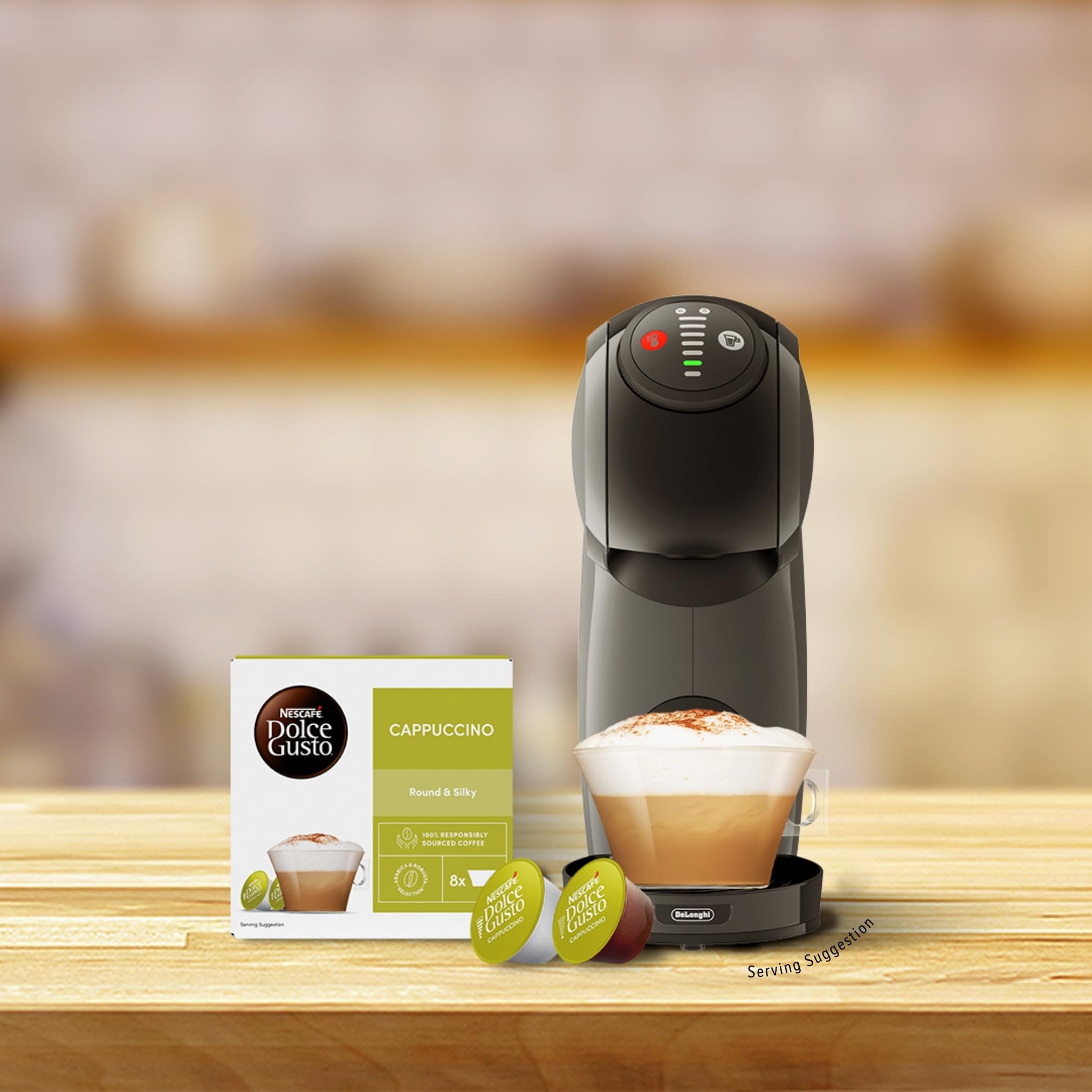 NESCAFÉ Dolce Gusto Cappuccino Coffee Pods - 48 Count Total | Medium Roast | Caffeinated 5
