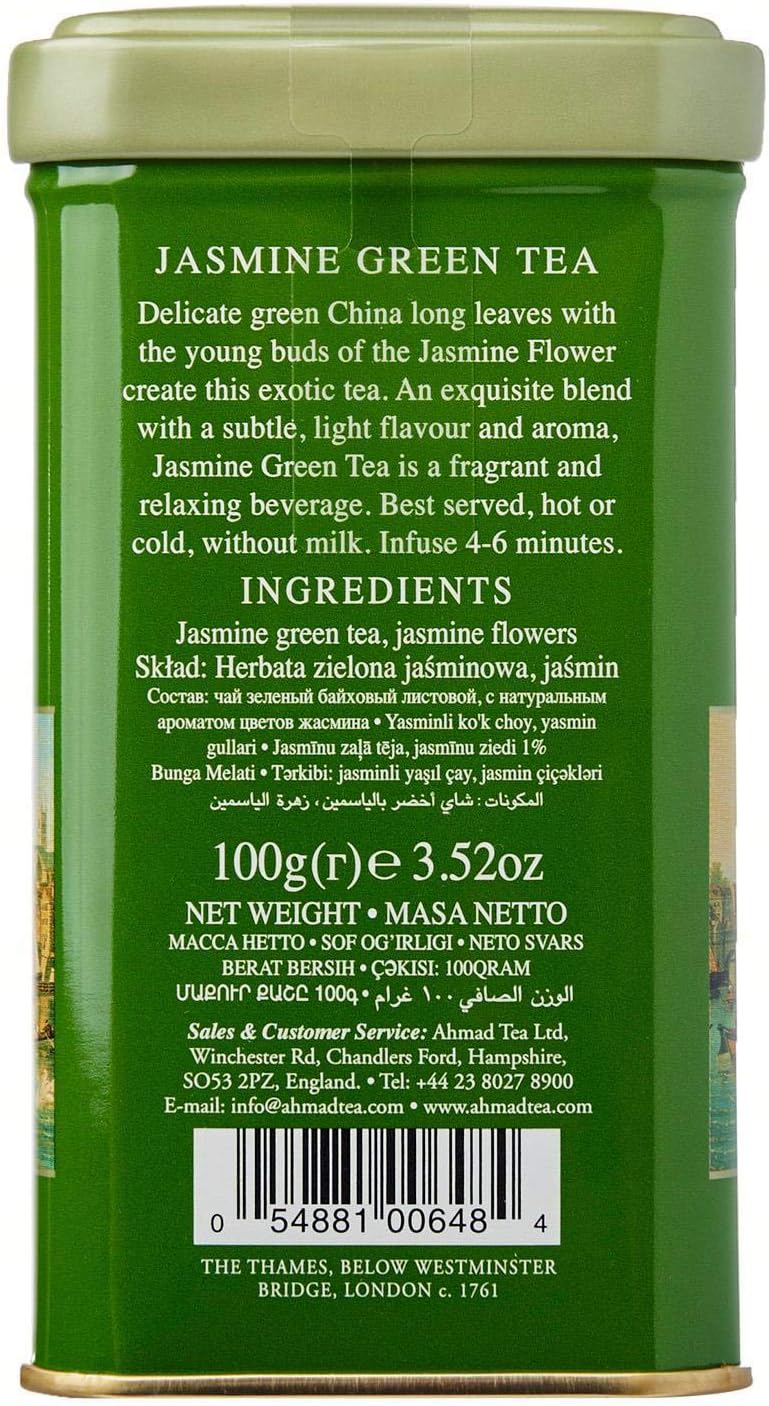 Ahmad Tea - English Scene Jasmine Grüner Tee (100 g) 10