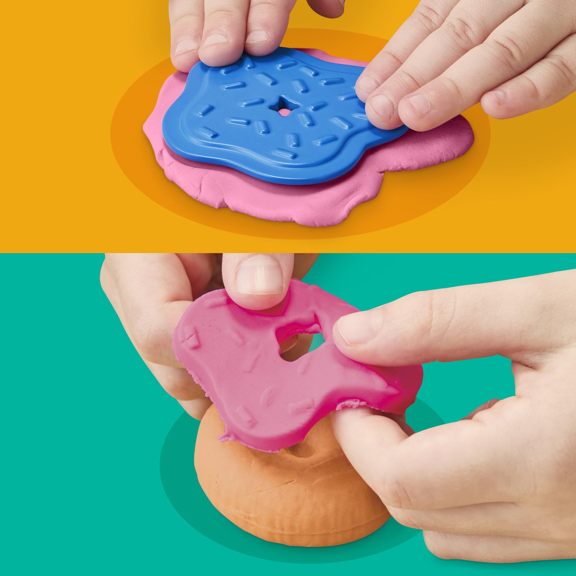 Play-Doh Donut Drop Shop Playset | Kids Arts & Crafts Dough Toy | Ages 3+ 9