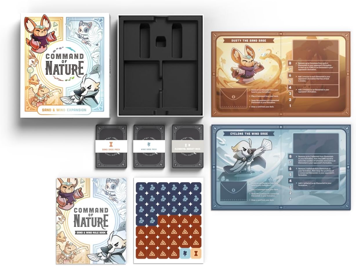 Unstable Games Command of Nature: Sand & Wind Expansion 7