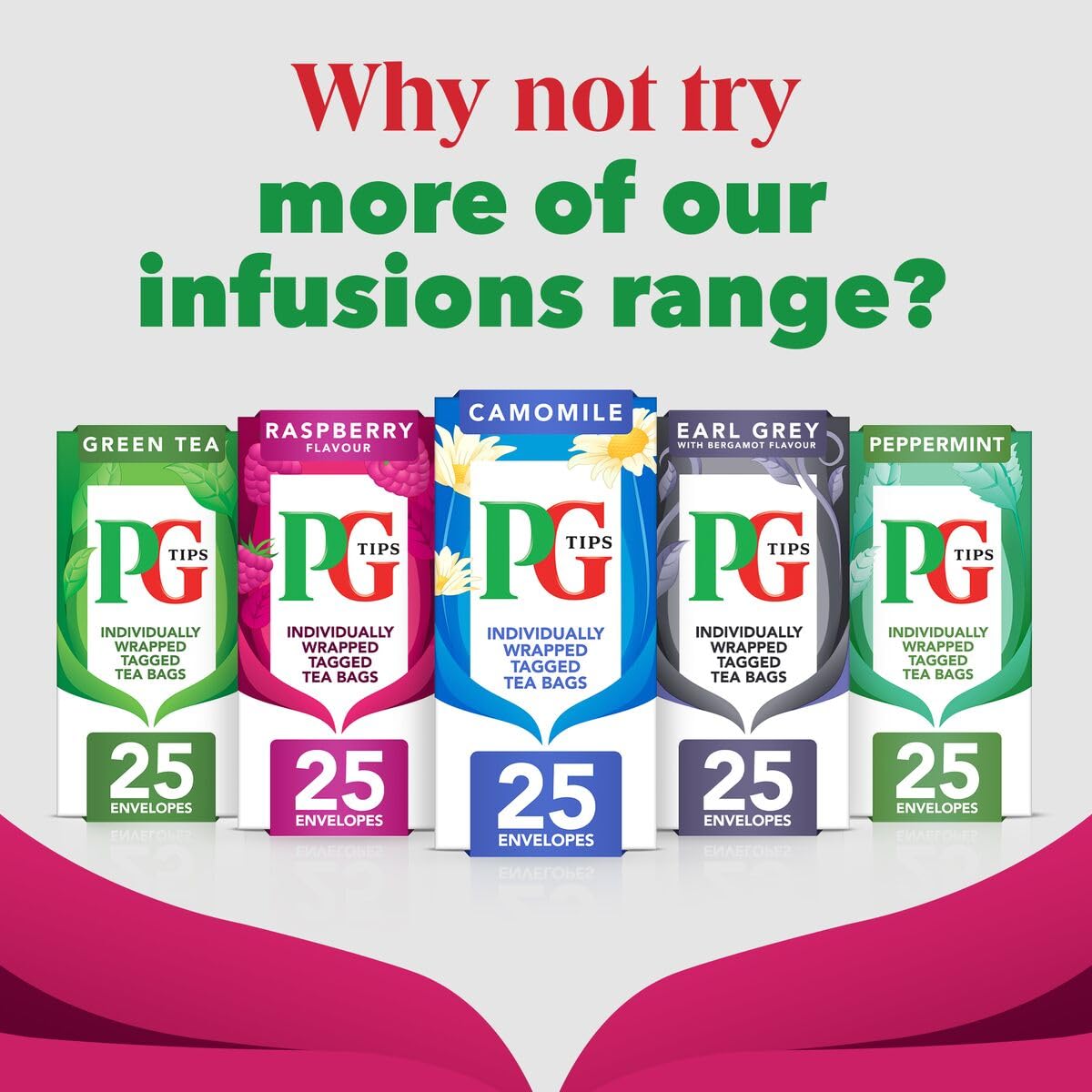 PG Tips - Raspberry Leaf Tea Bags, 150 Individually Wrapped Biodegradable Tea Bags 7