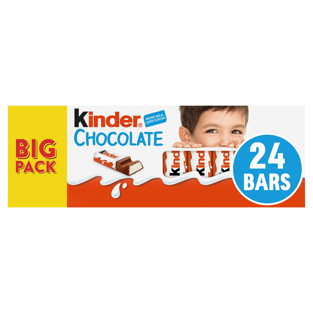 Kinder Chocolate Small Bars Multipack 24 x 12.5g (300g)