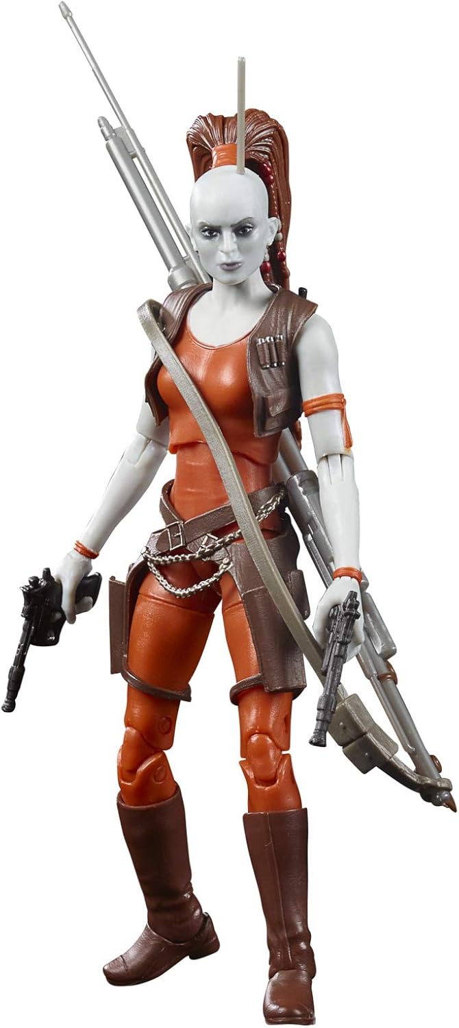 Star Wars The Black Series Aurra Sing 6-Inch Action Figure - Premium Articulation for Ages 4+