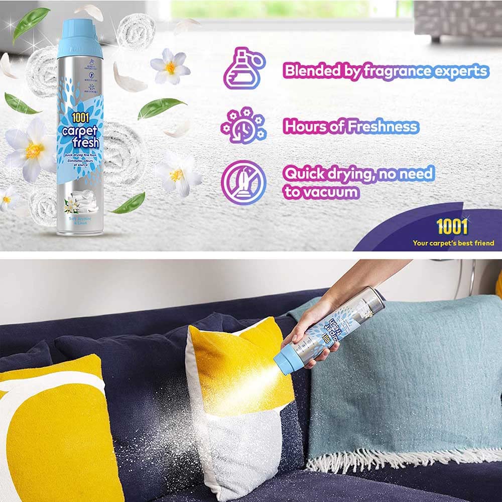 1001 - Carpet Fresh Soft Jasmine & Fresh Linen Fragrance Spray
