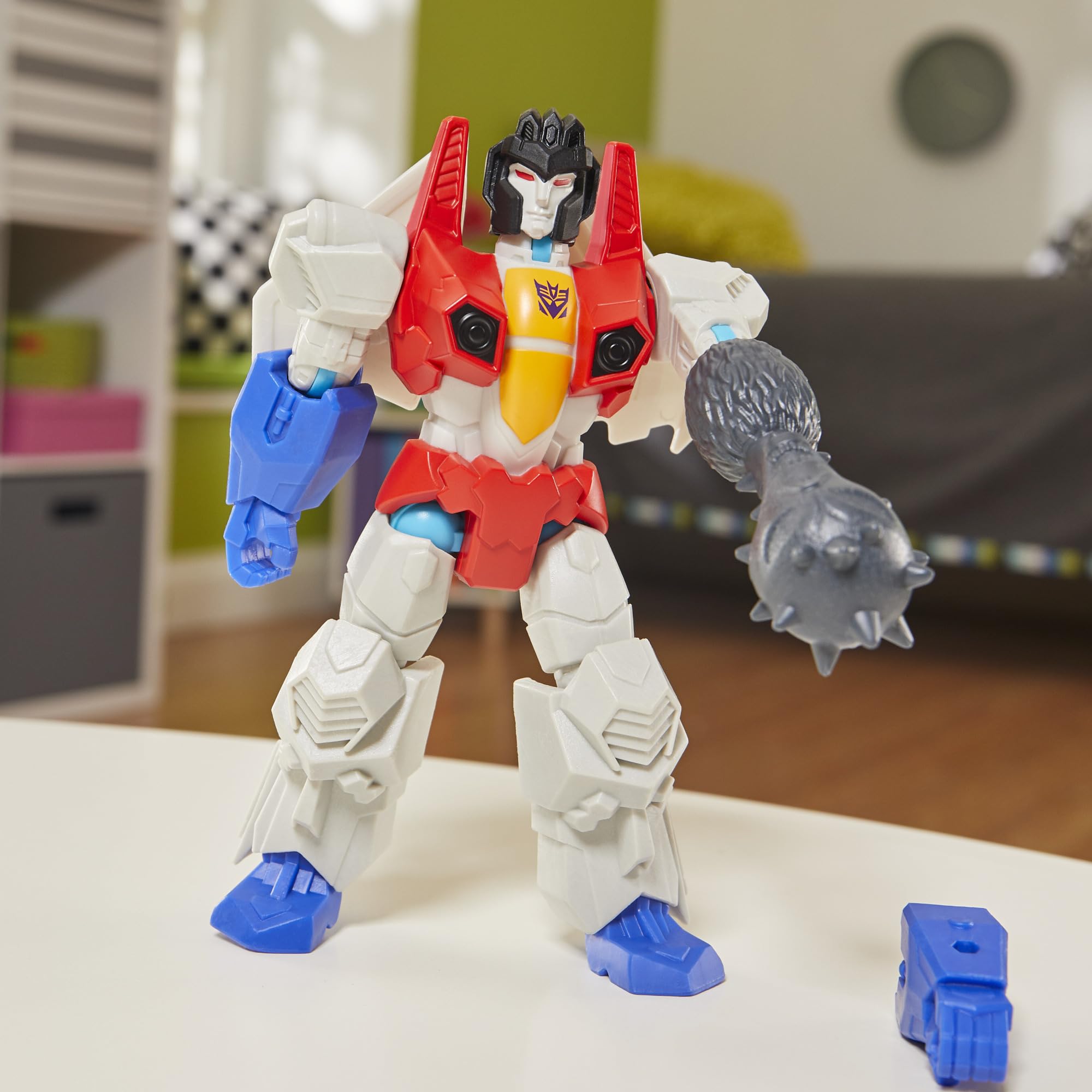 Transformers MixMashers Starscream Action Figure - 5-Inch Scale, Mix & Match Play | Hasbro 5