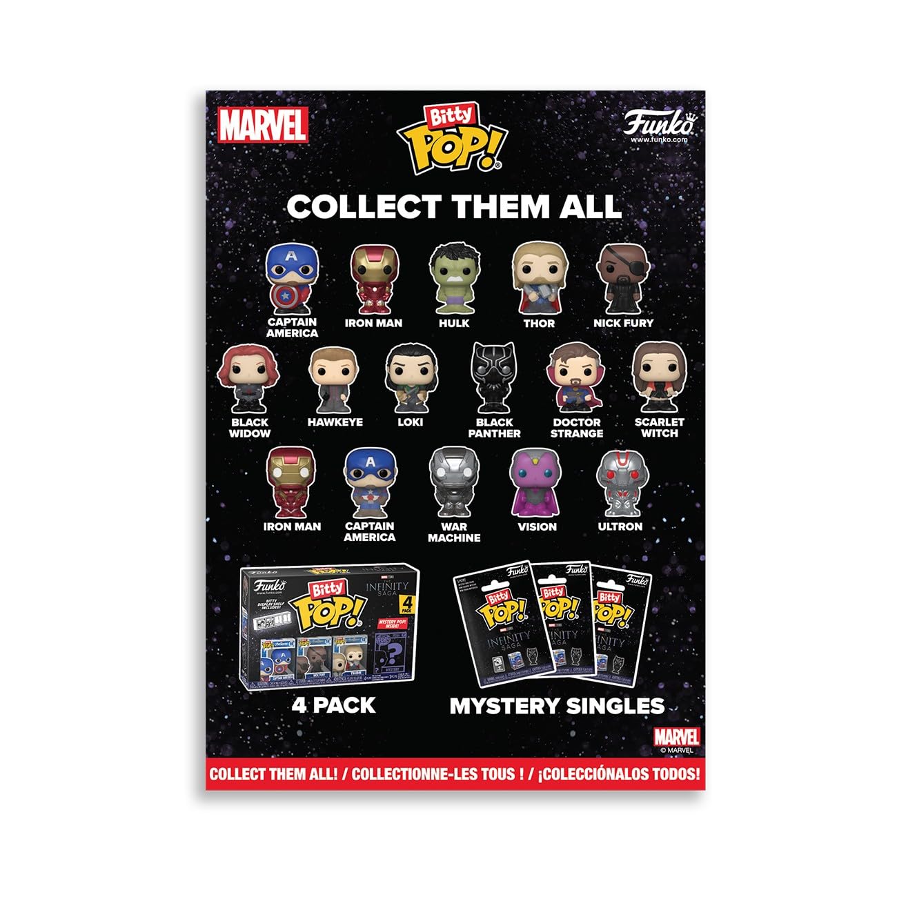 Funko Bitty Pop! Countdown Calendar: Marvel Comics Advent Calendar - 24 Mini Figures 7