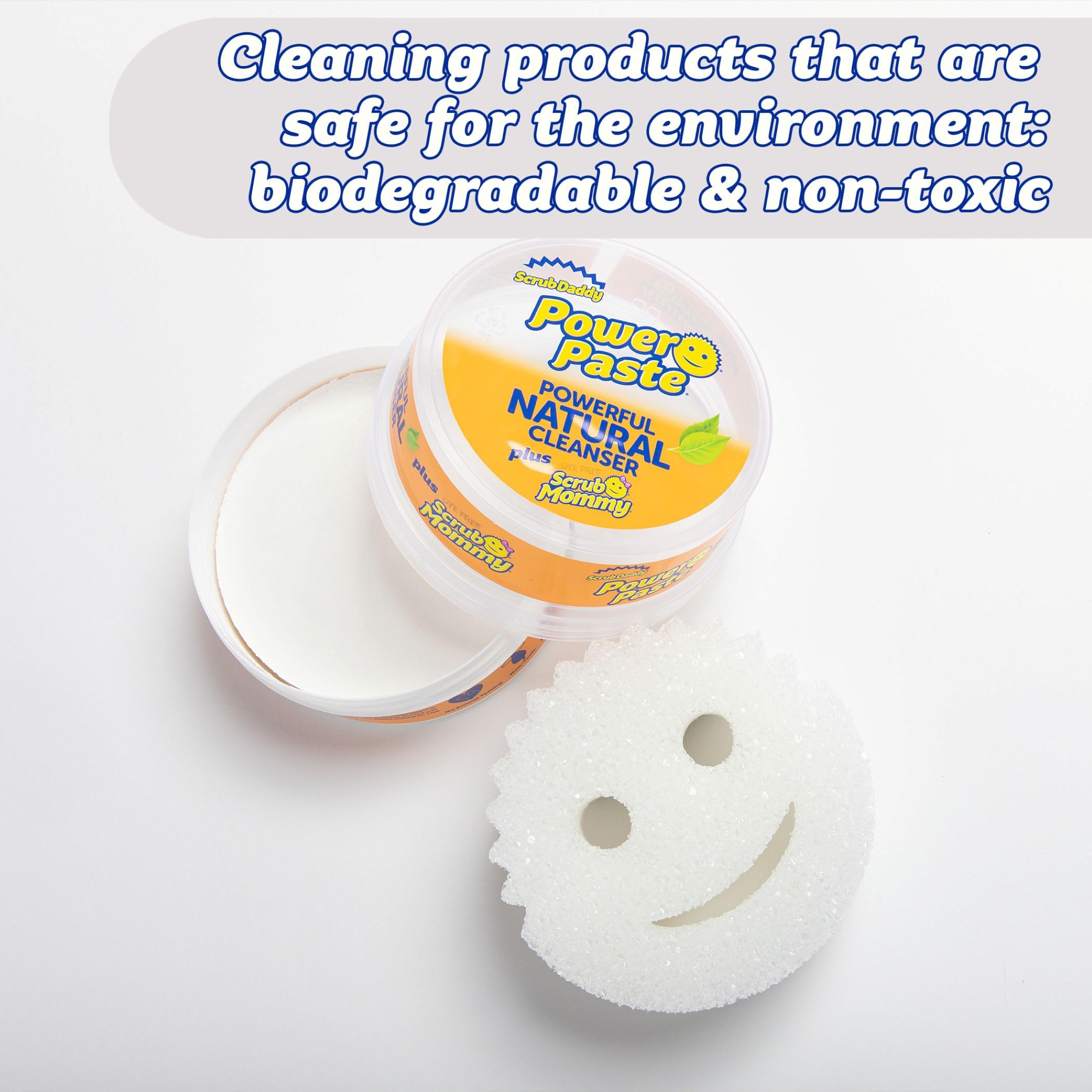 Scrub Daddy Power Paste Multi Purpose Cleaner - Heavy Duty Oven Cleaner | Lemon Scent | 320g 4