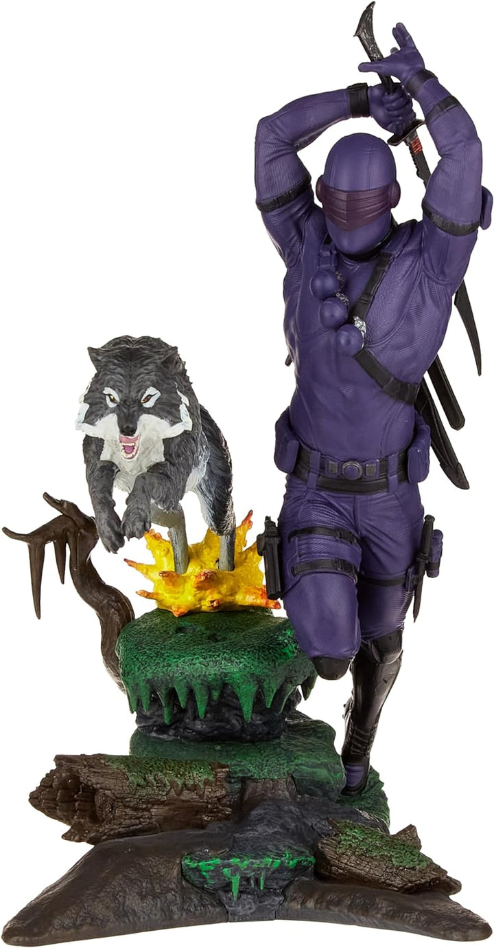 G.I. Joe Gallery statuette PVC Snake Eyes Animated DCD 40th Anniversary Previews