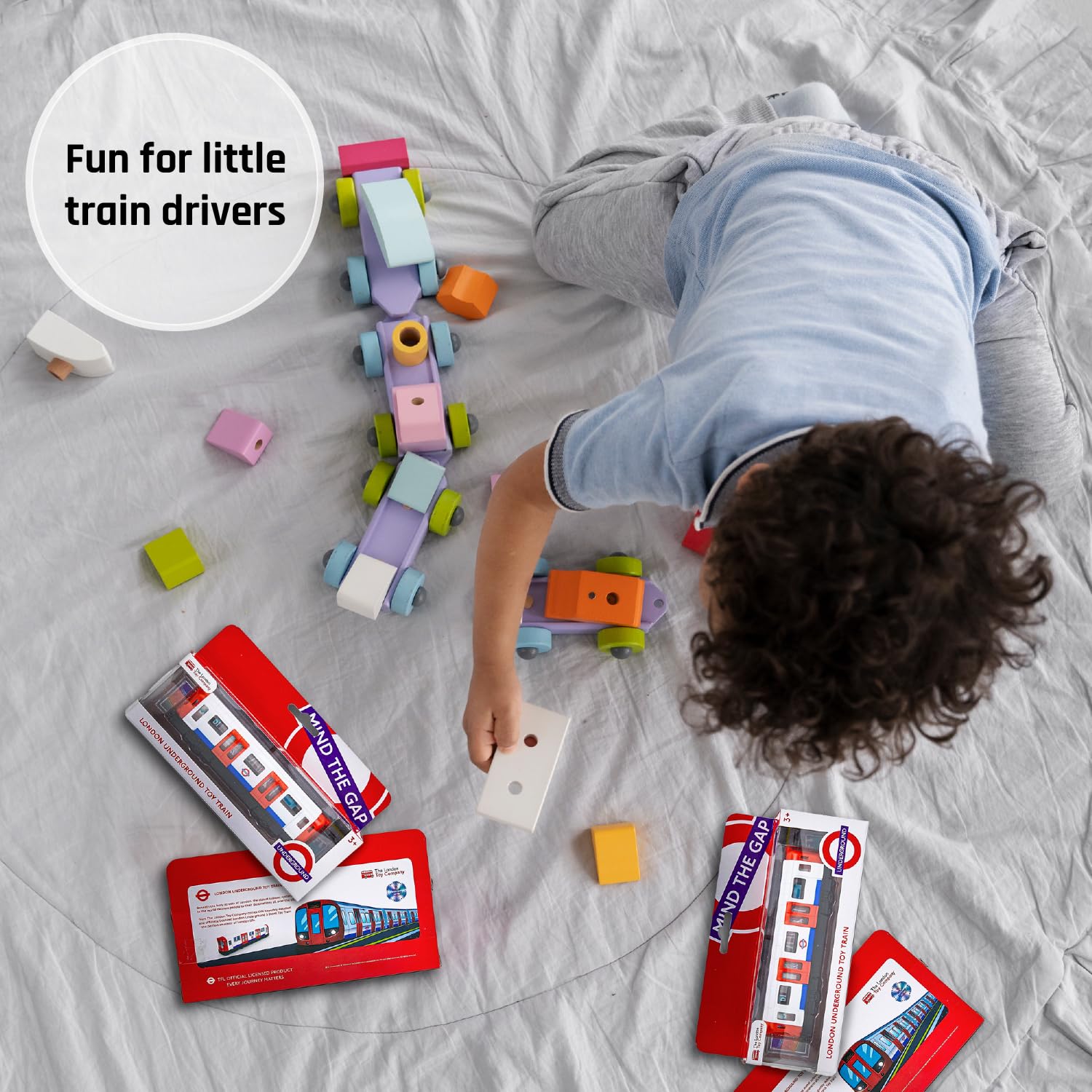 London Underground Train Toy Model - Realistic Plastic Collectible for Kids & Collectors 5