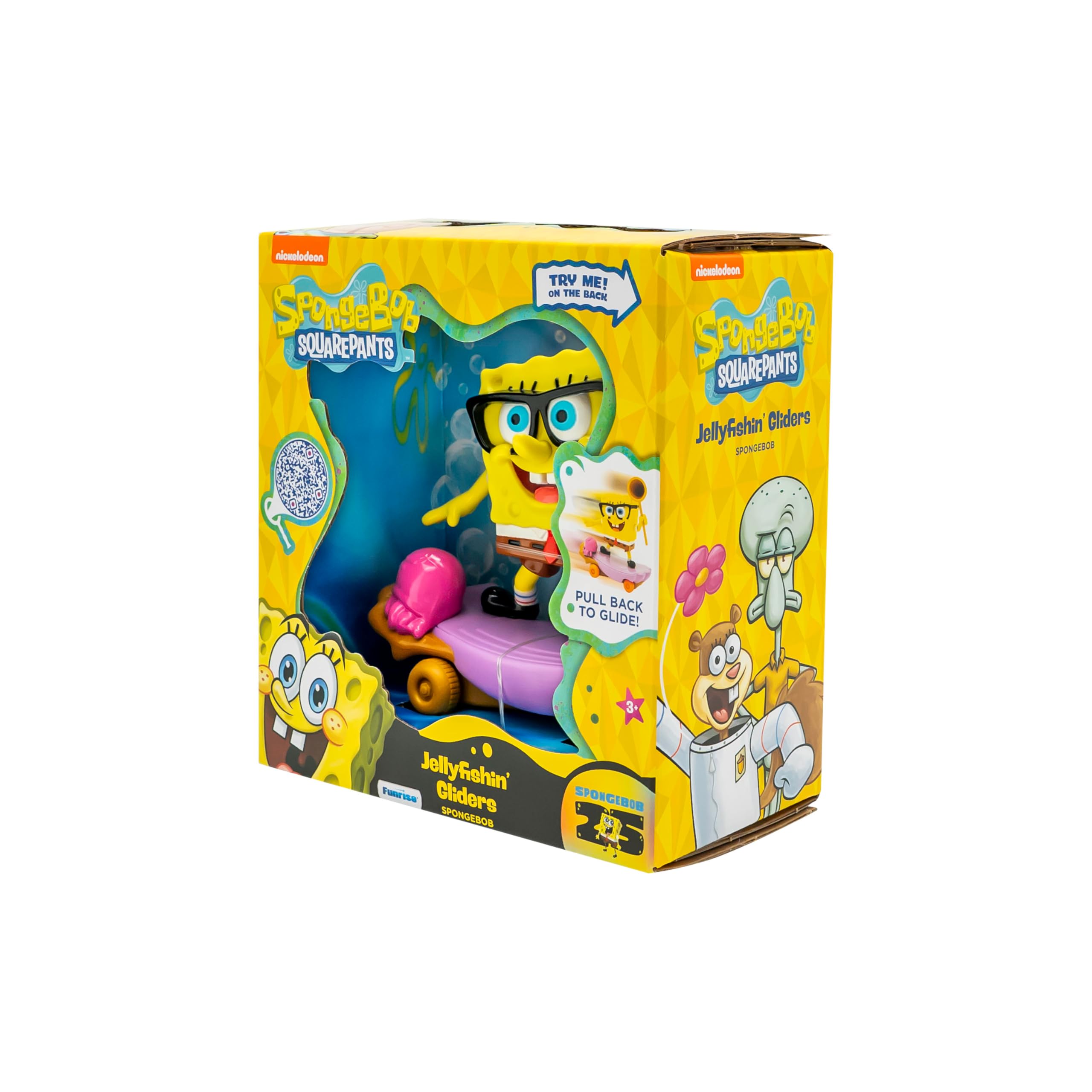SPONGEBOB SQUAREPANTS Jelly Fishin' Gliders - 5" Surf Toy | Ages 3+ | Plastic 6
