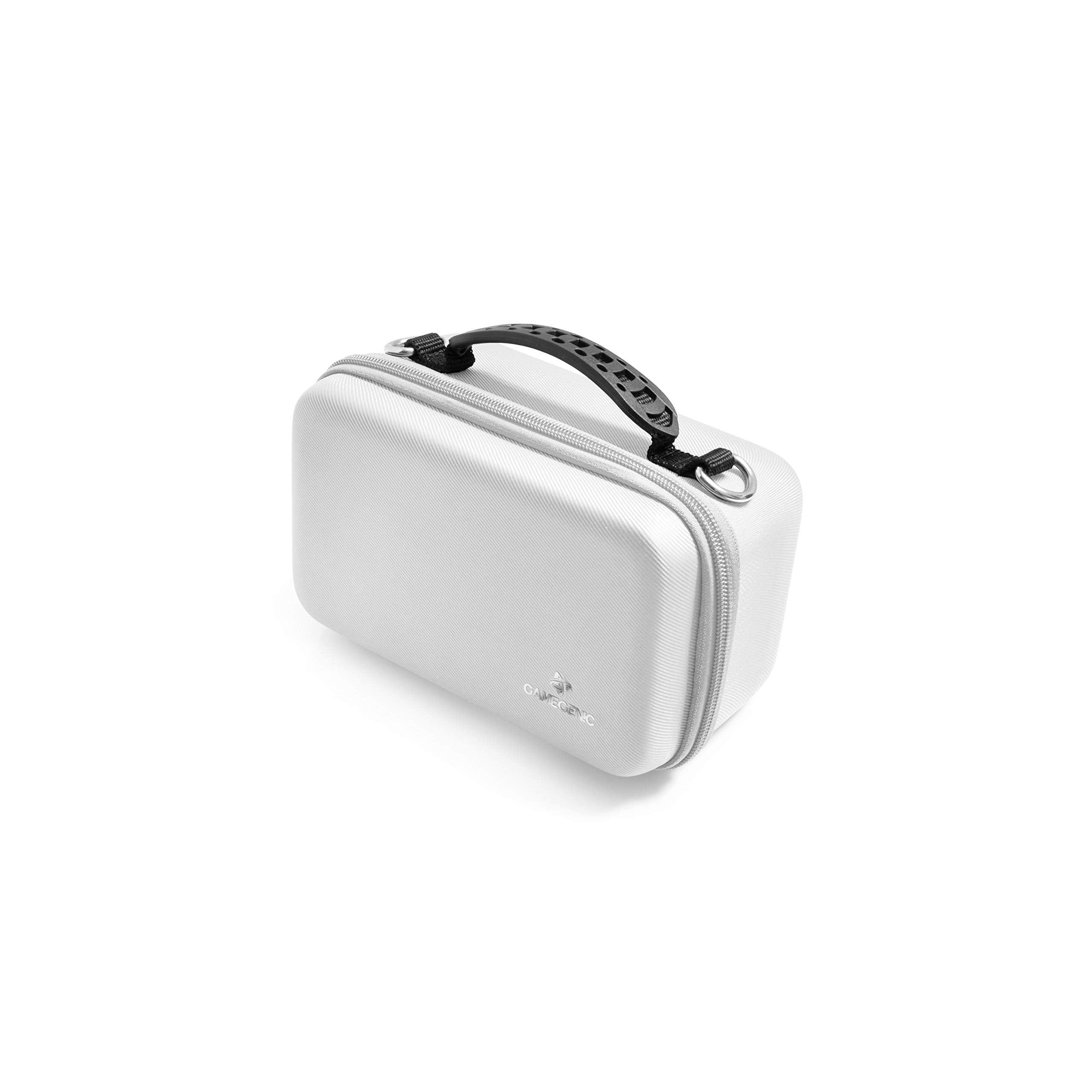 Gamegenic Game Shell - Portable Card Case for 250 Double-Sleeved Cards | White | Nylon 1