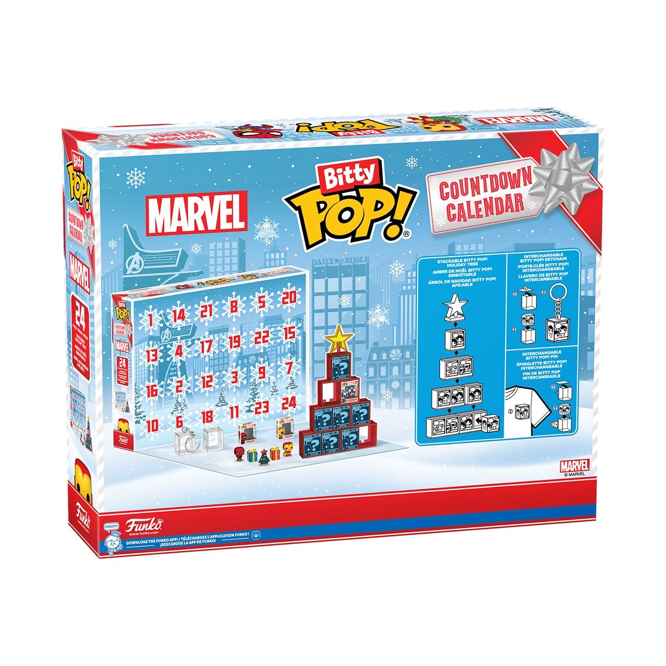 Funko Bitty Pop! Countdown Calendar: Marvel Comics Advent Calendar - 24 Mini Figures 6