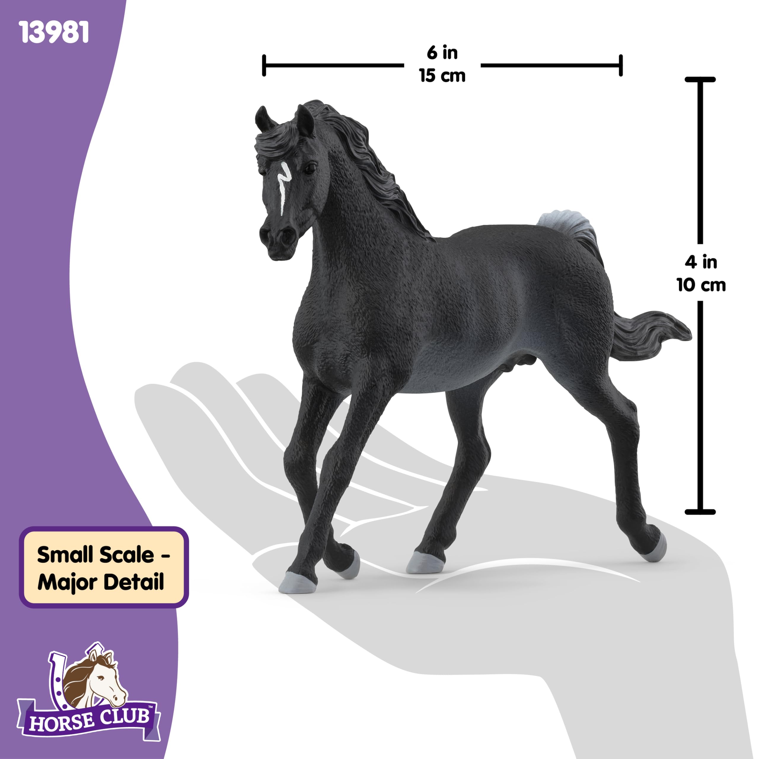 SCHLEICH Horse Club - Arab Stallion Figurine 13981 9