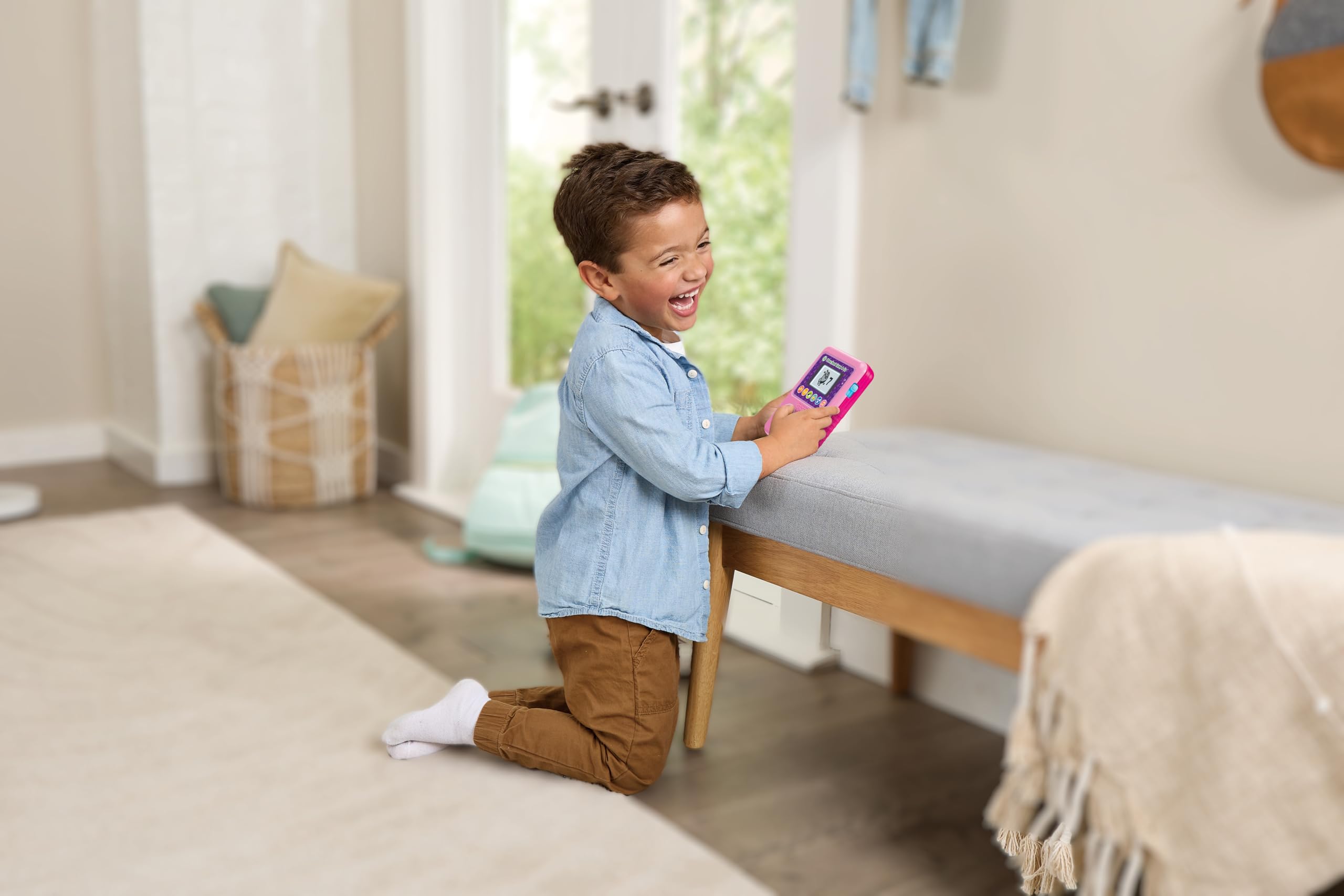 LeapFrog Preschool Game & Go Interactive Educational Game - Pink | Ages 2+ 4