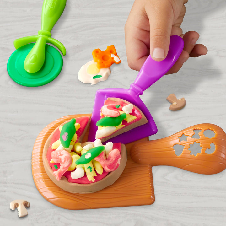 Play-Doh Kitchen Creations Pizza Oven Playset - 6 Colors & 8 Tools for Kids 3+