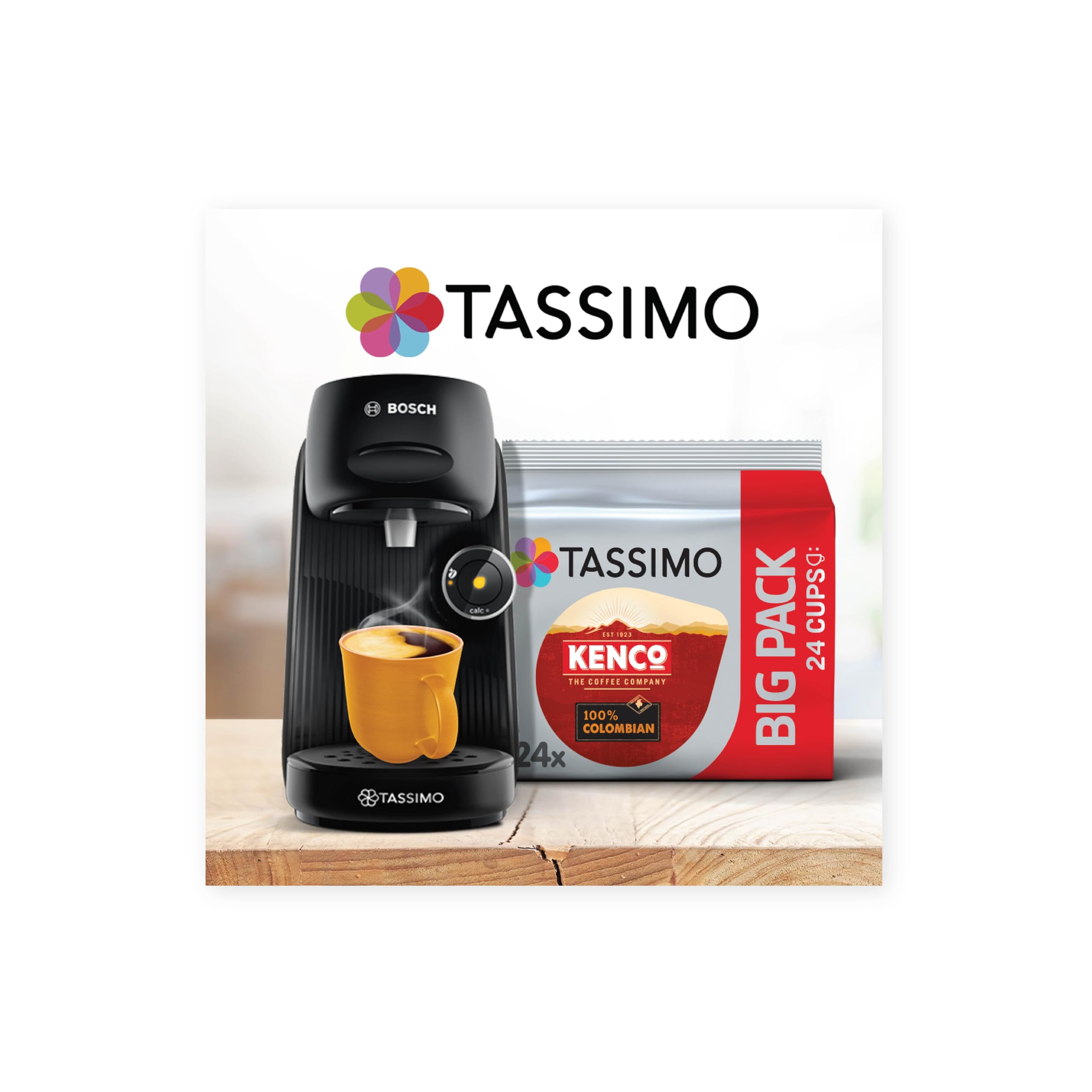 Tassimo Kenco Colombian Coffee Pods - 24 Count Discs (Pack of 5, Total 120 Drinks) 3