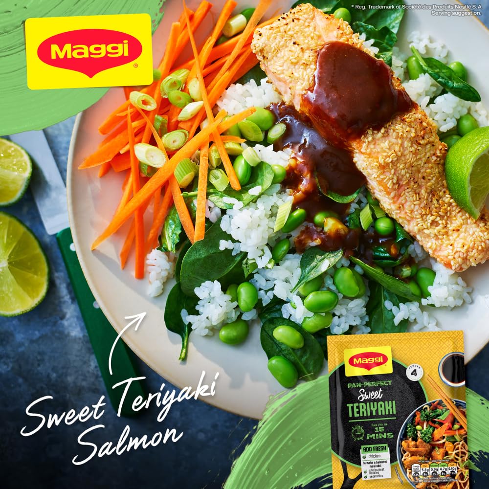 MAGGI Pan Perfect Teriyaki Herbs and Spices Recipe Mix 37g 10