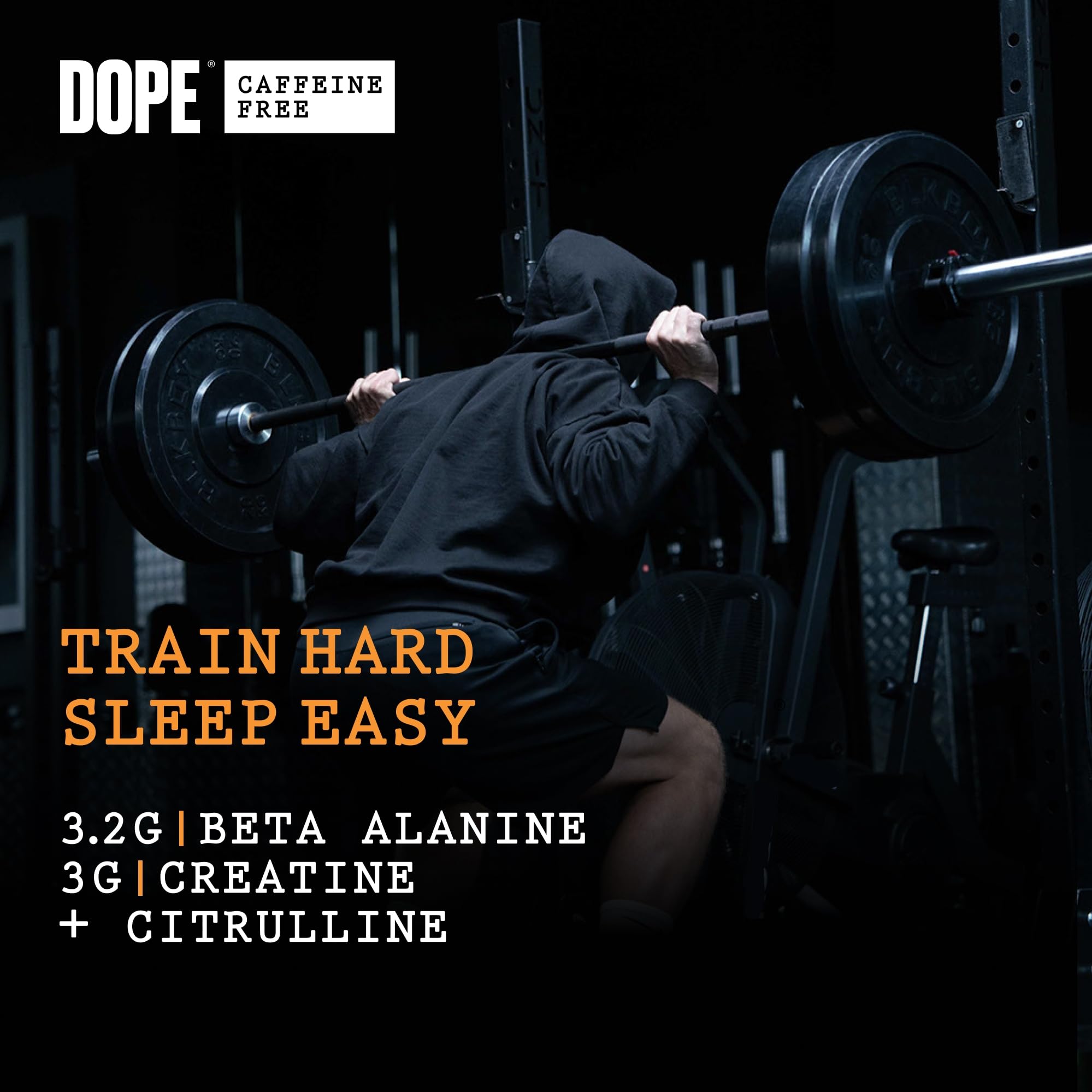 Bulk Dope Caffeine Free Pre-Workout Powder - Strawberry Lime | 510g | 30 Servings 3