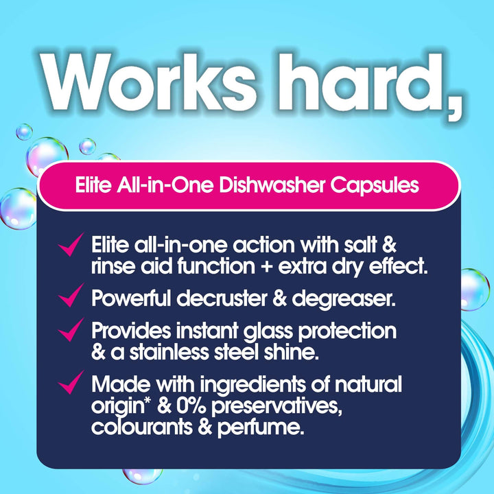 Ecozone - Optimum All In One Dishwasher Capsules 25 Pack