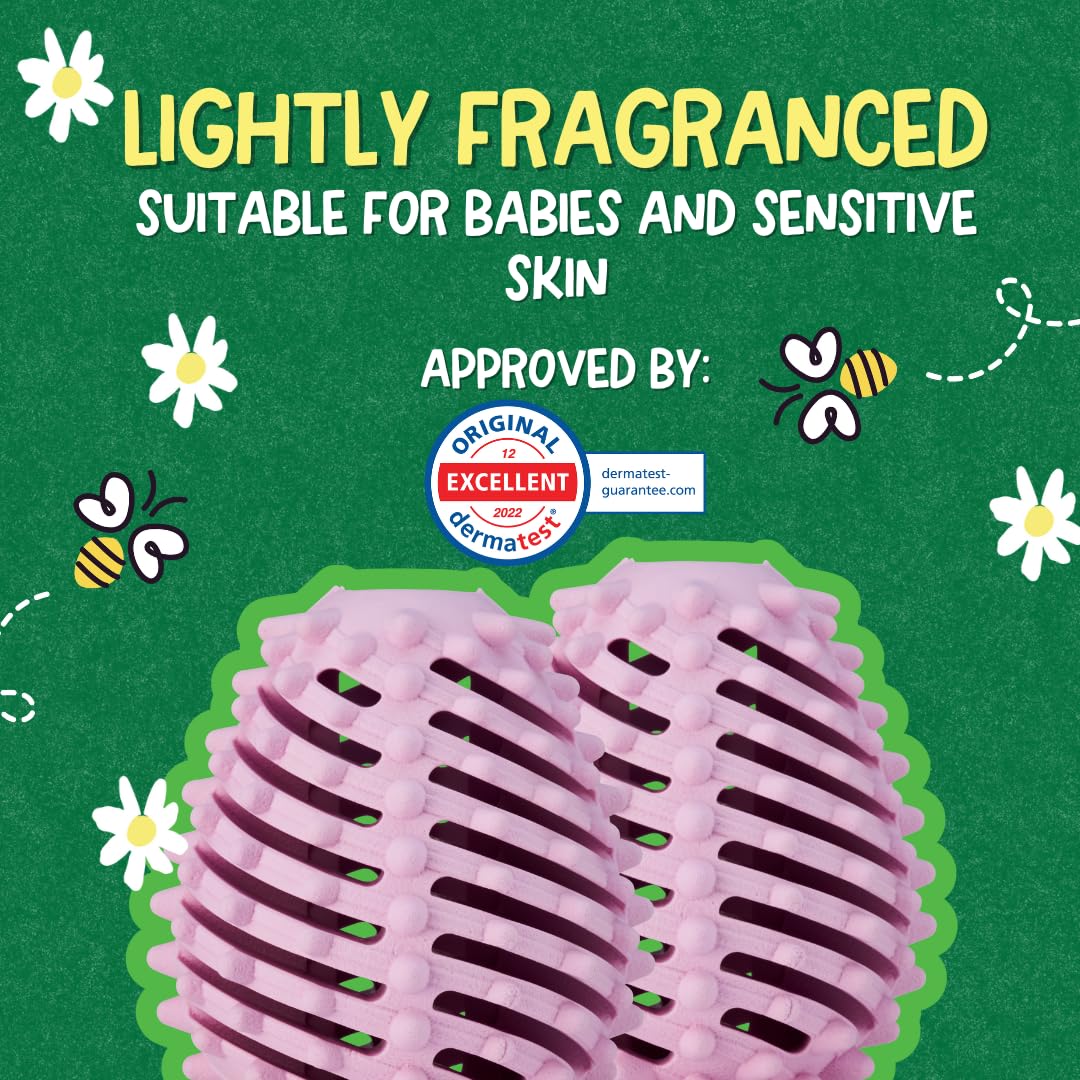 Ecoegg - Dryer Eggs Tumble Dryer Balls | Spring Blossom Scent | Reduces Drying Time | Hypoallergenic