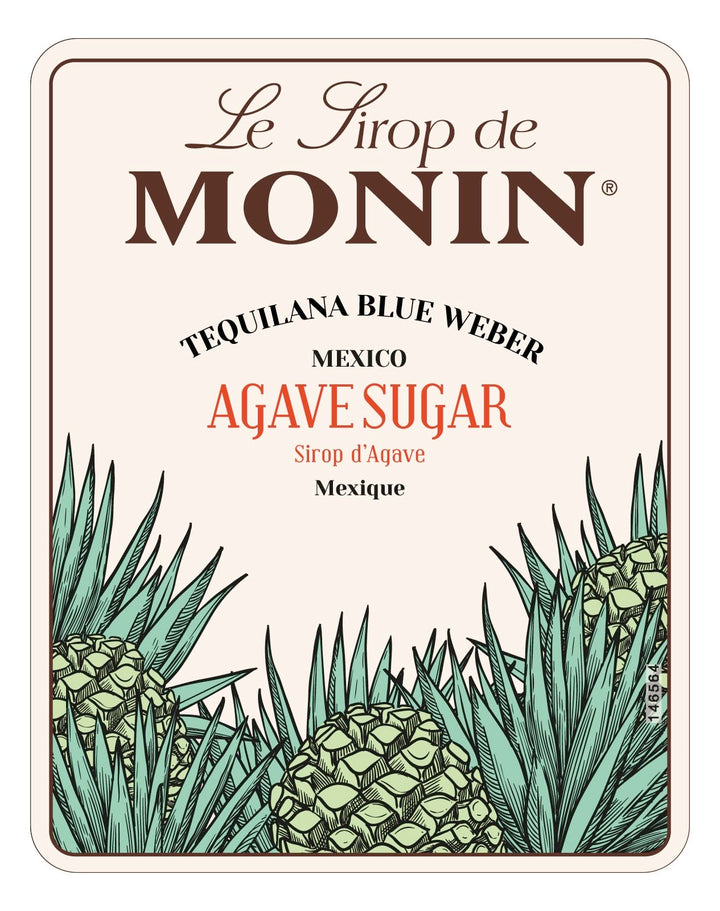 MONIN Premium Agave Syrup 700 ml - Vegan-Friendly Sweetener for Cocktails, Coffee & Mocktails