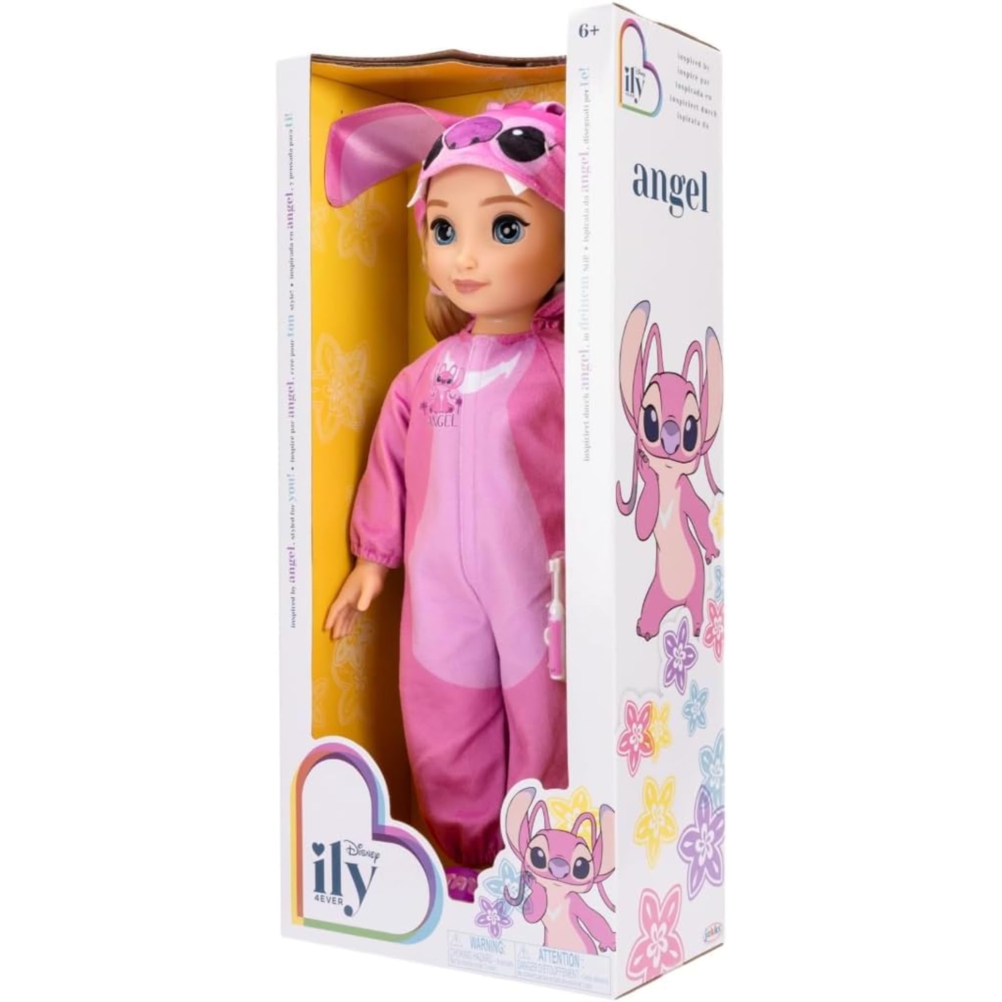 Disney iLY 4EVER Angel 18" Doll - Blonde Hair with Sleepover Outfit & Accessories 5