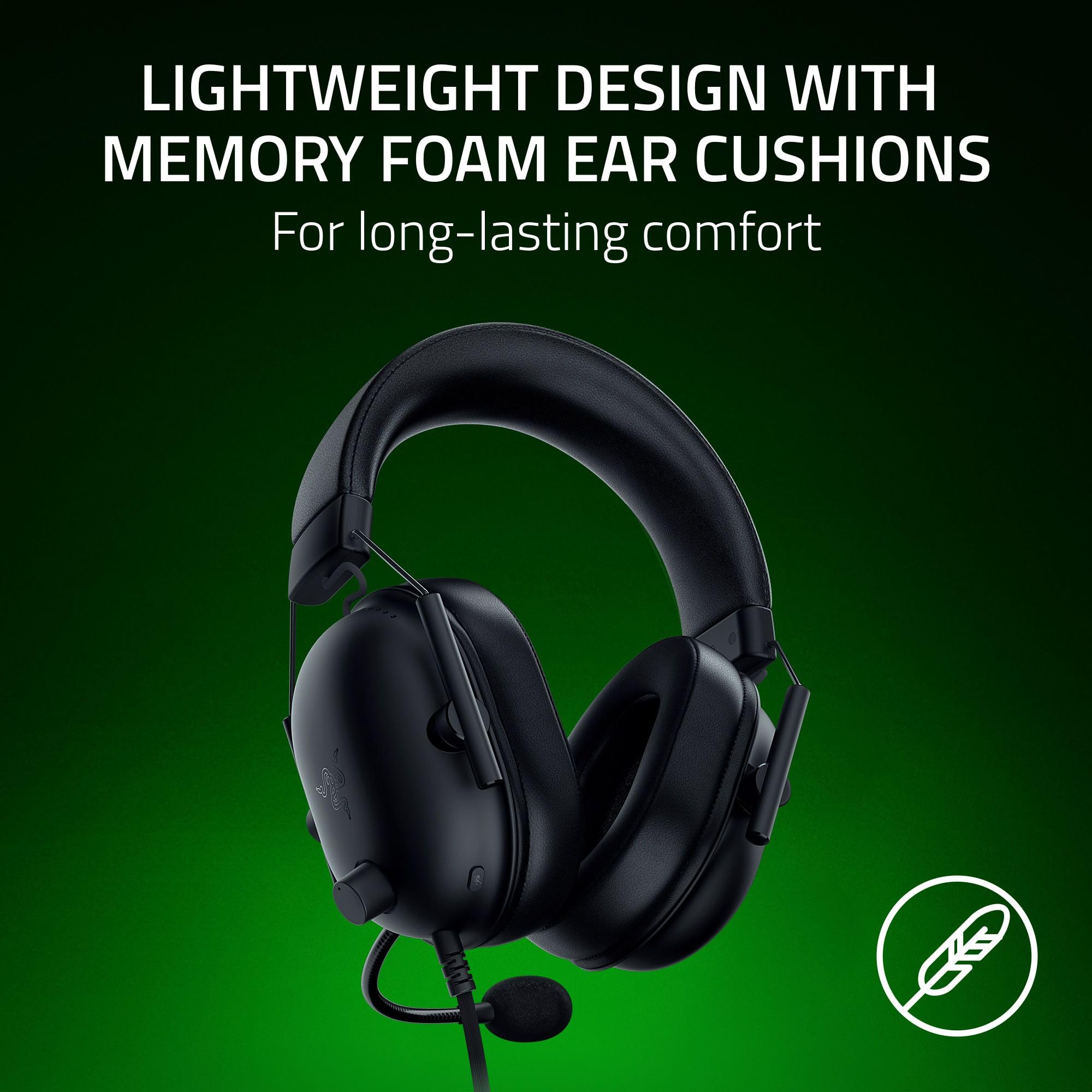 Razer BlackShark V2 X Gaming Headset [Xbox] 5