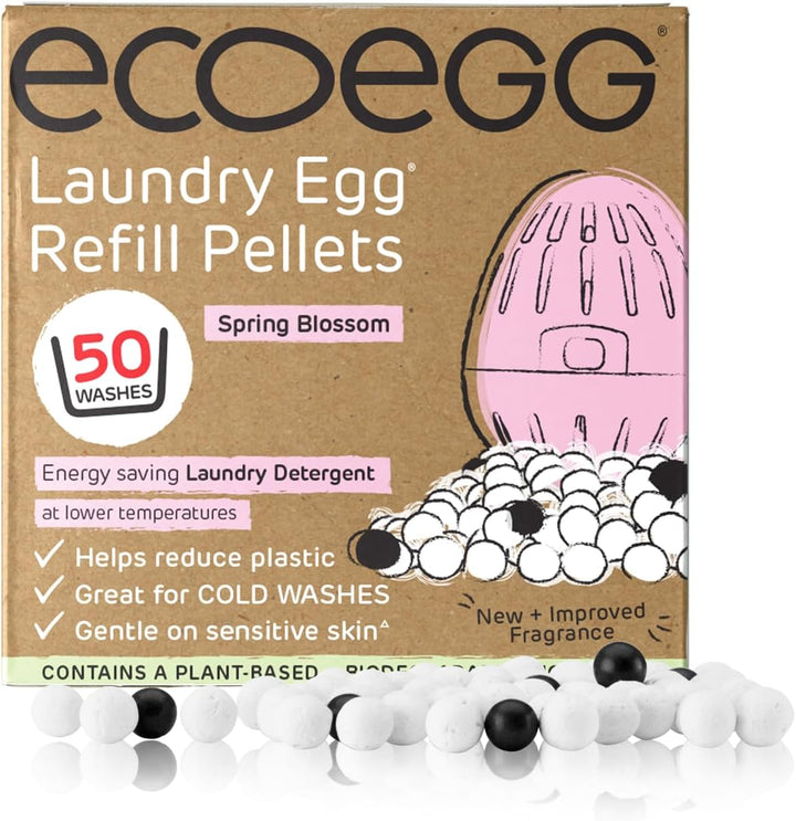 Ecoegg - Laundry Egg Refill Pellets Detergent & Fabric Softener Replacement