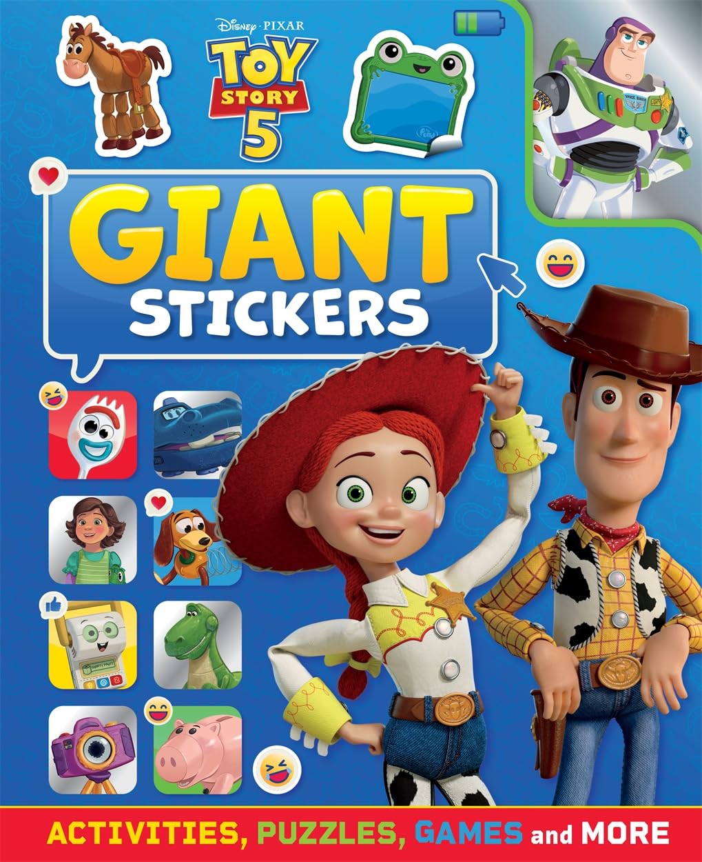 Autumn Disney Pixar Toy Story 5: Giant Stickers Activity Book | Ages 4-6 | Paperback