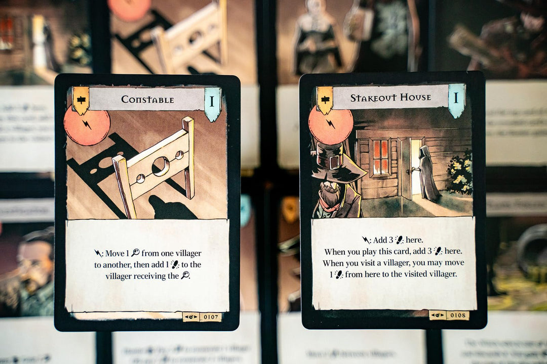 Capstone Games Pagan: Fate of Roanoke Trials of Old Expansion Pack – Asymmetrical Deduction Card Game for 2 Players