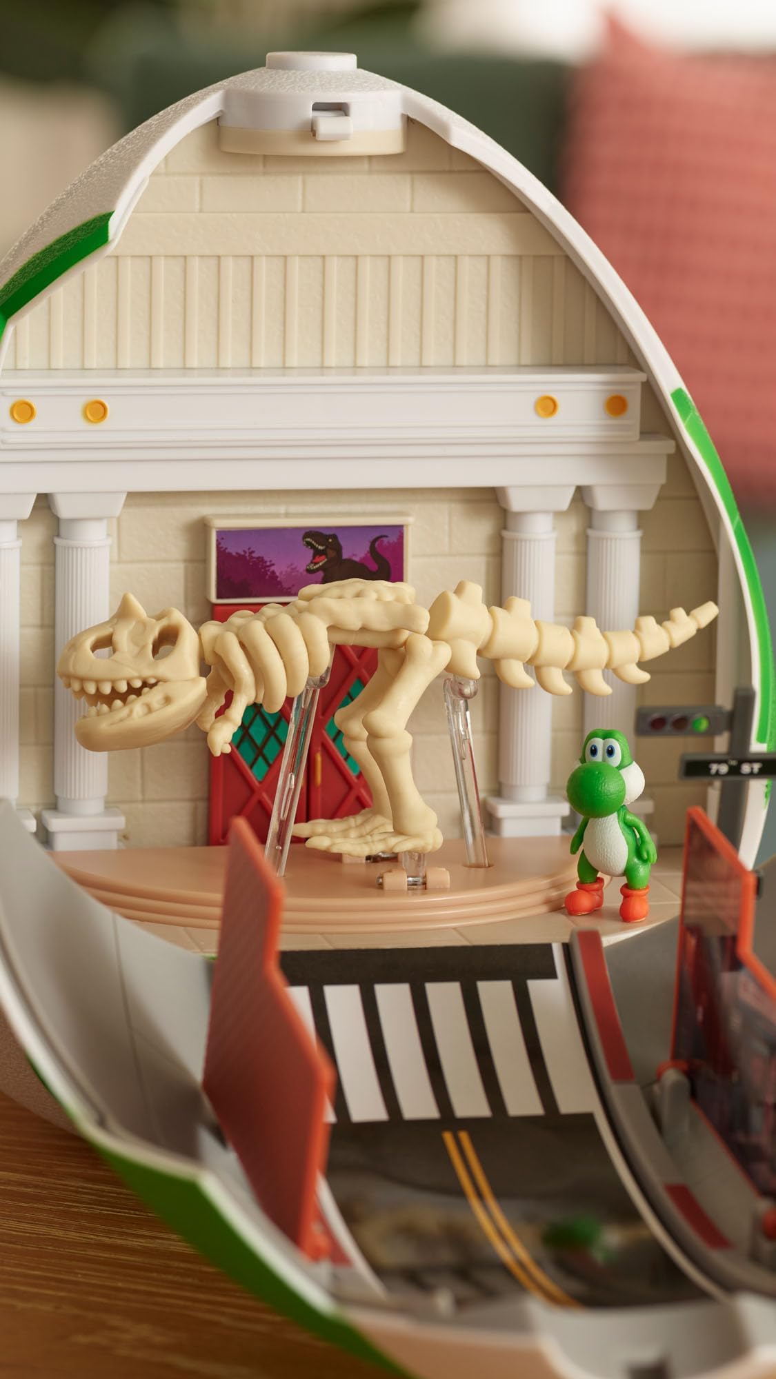 THE SUPER MARIO BROS. MOVIE Yoshi Egg Playset with Fire Mario & Yoshi Figures | Compatible with 4cm Figures 3