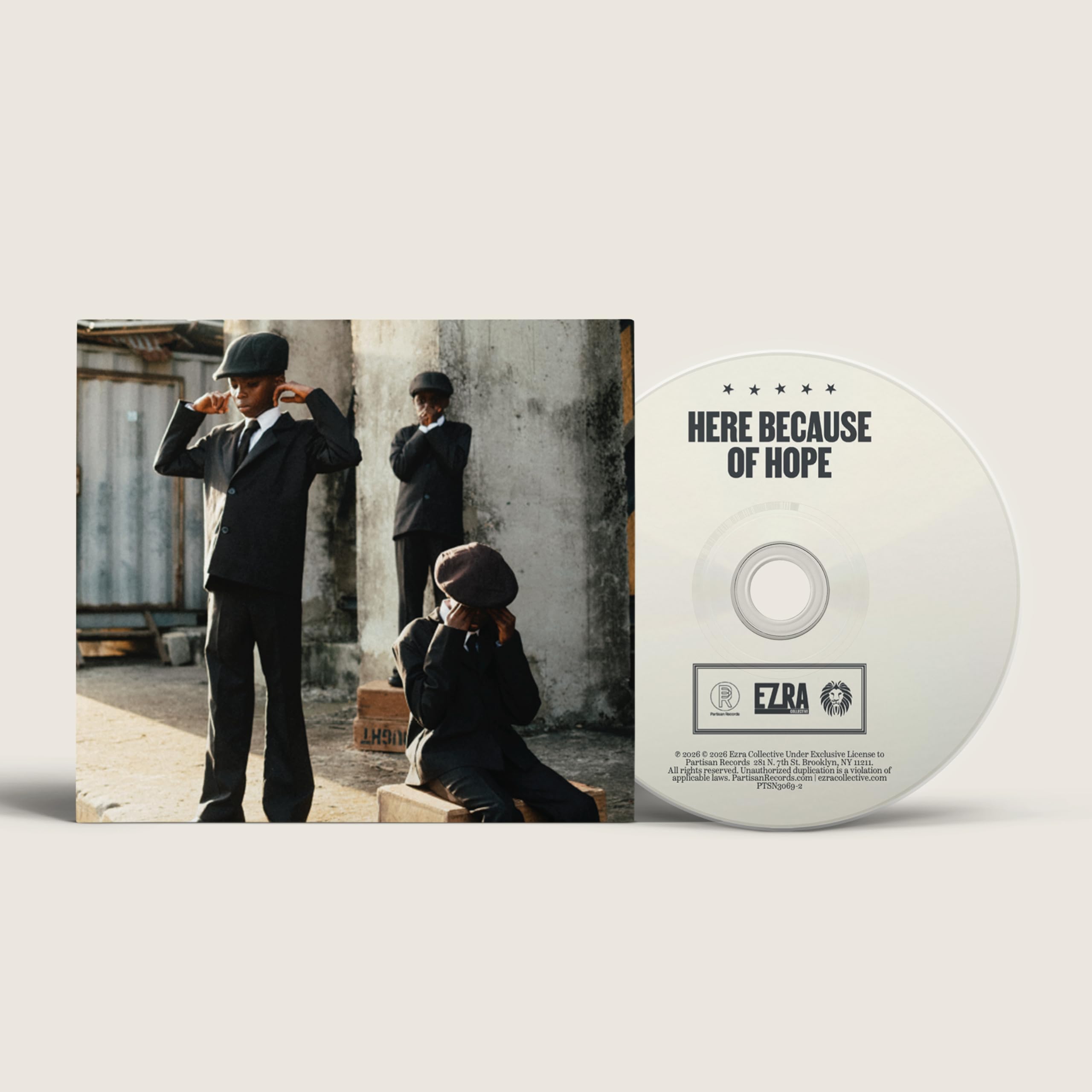 Ezra Collective - Here Because Of Hope [CD]